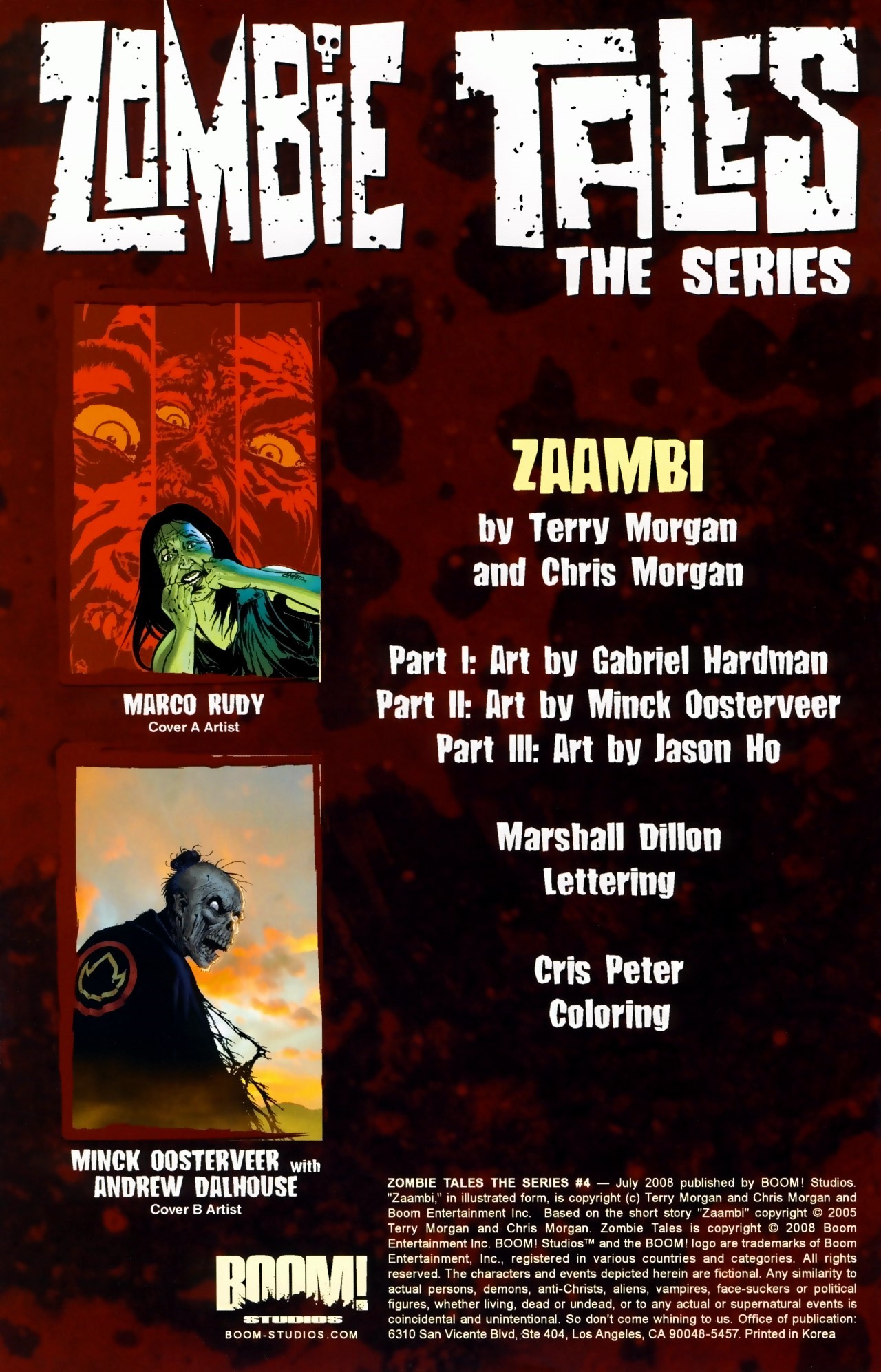 Read online Zombie Tales: The Series comic -  Issue #4 - 2