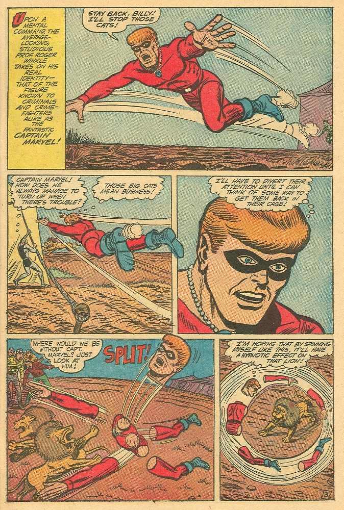 Read online Captain Marvel (1966) comic -  Issue #4 - 4