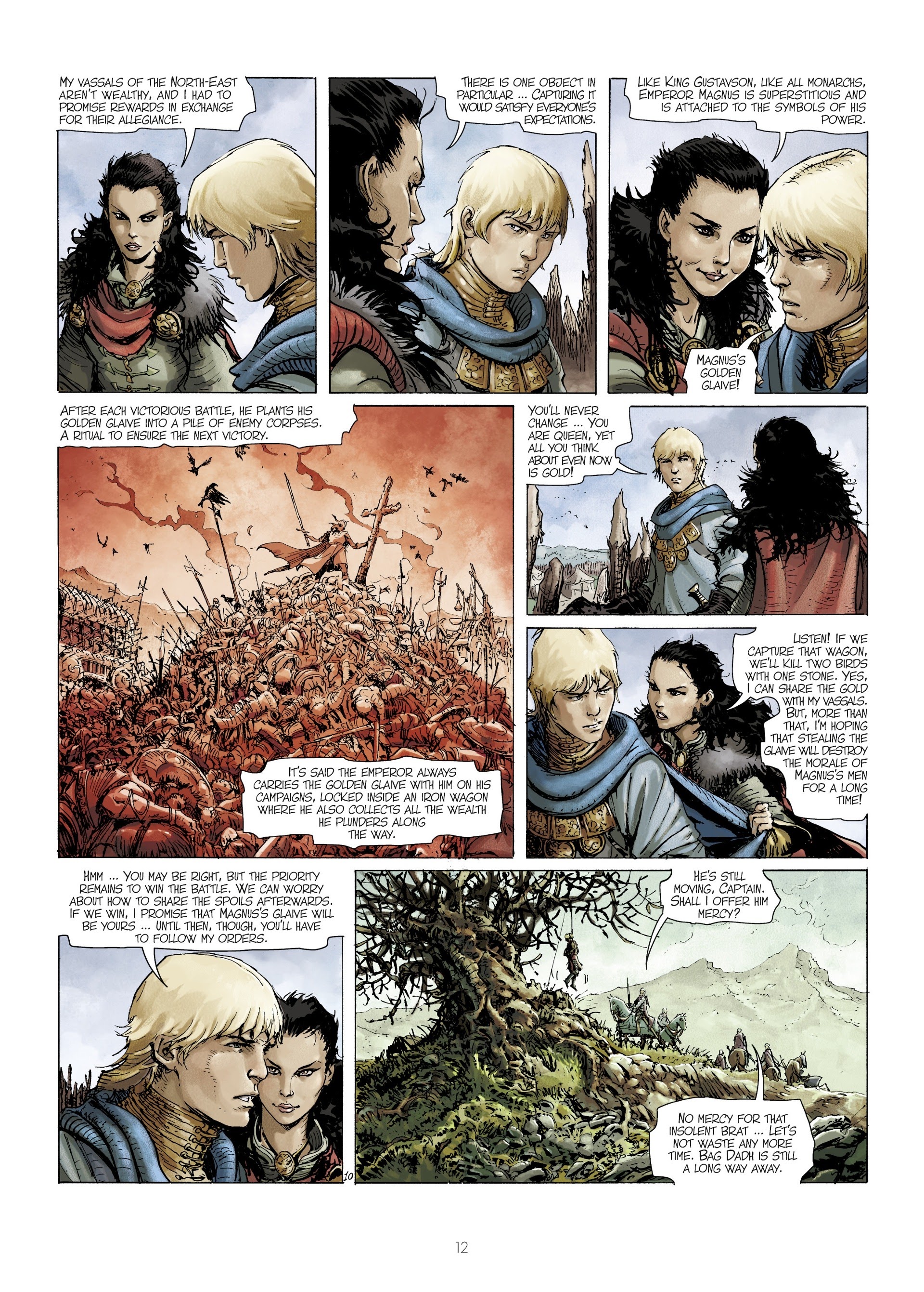 Read online Kriss of Valnor: Red as the Raheborg comic -  Issue # Full - 14