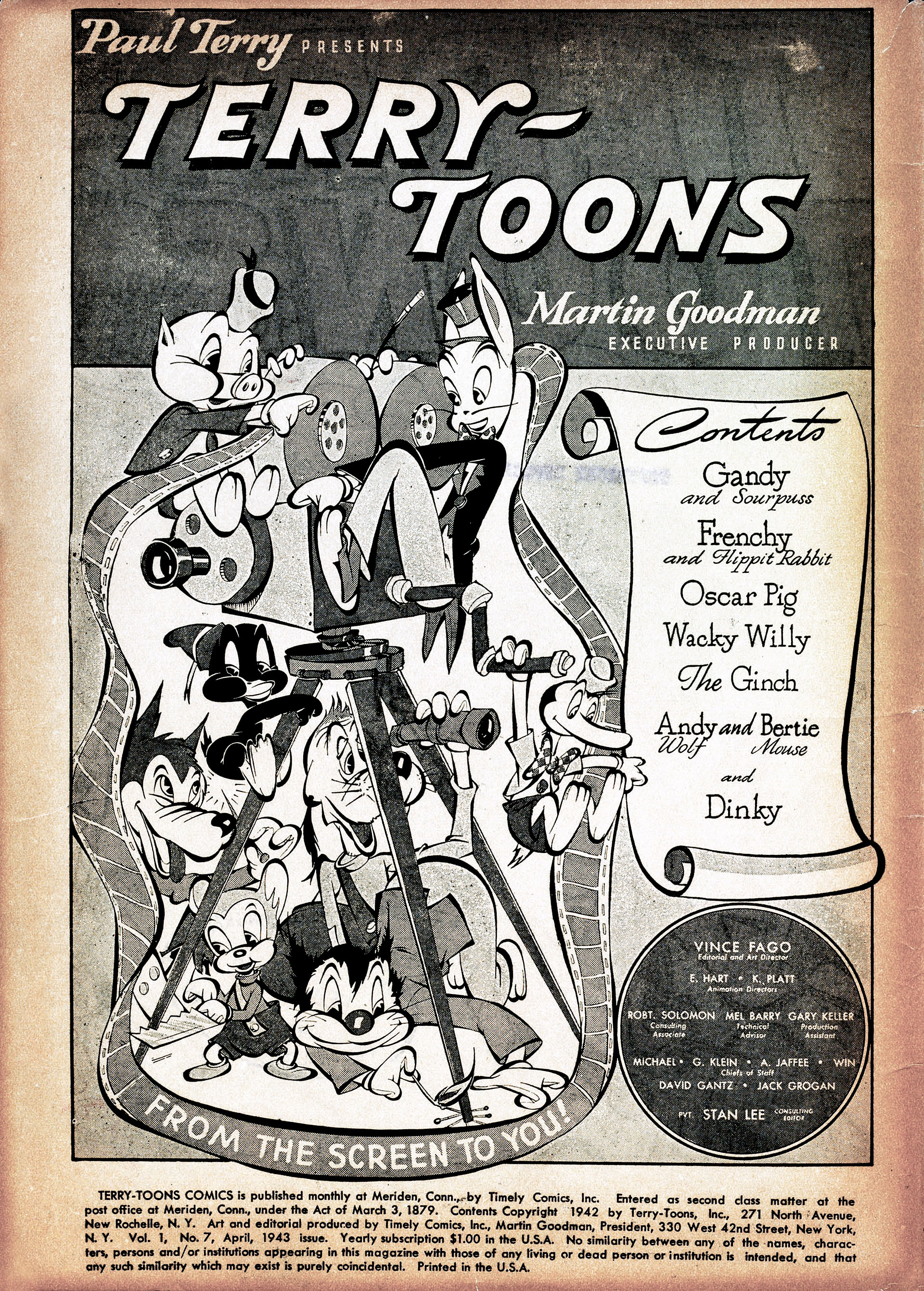 Read online Terry-Toons Comics comic -  Issue #7 - 2