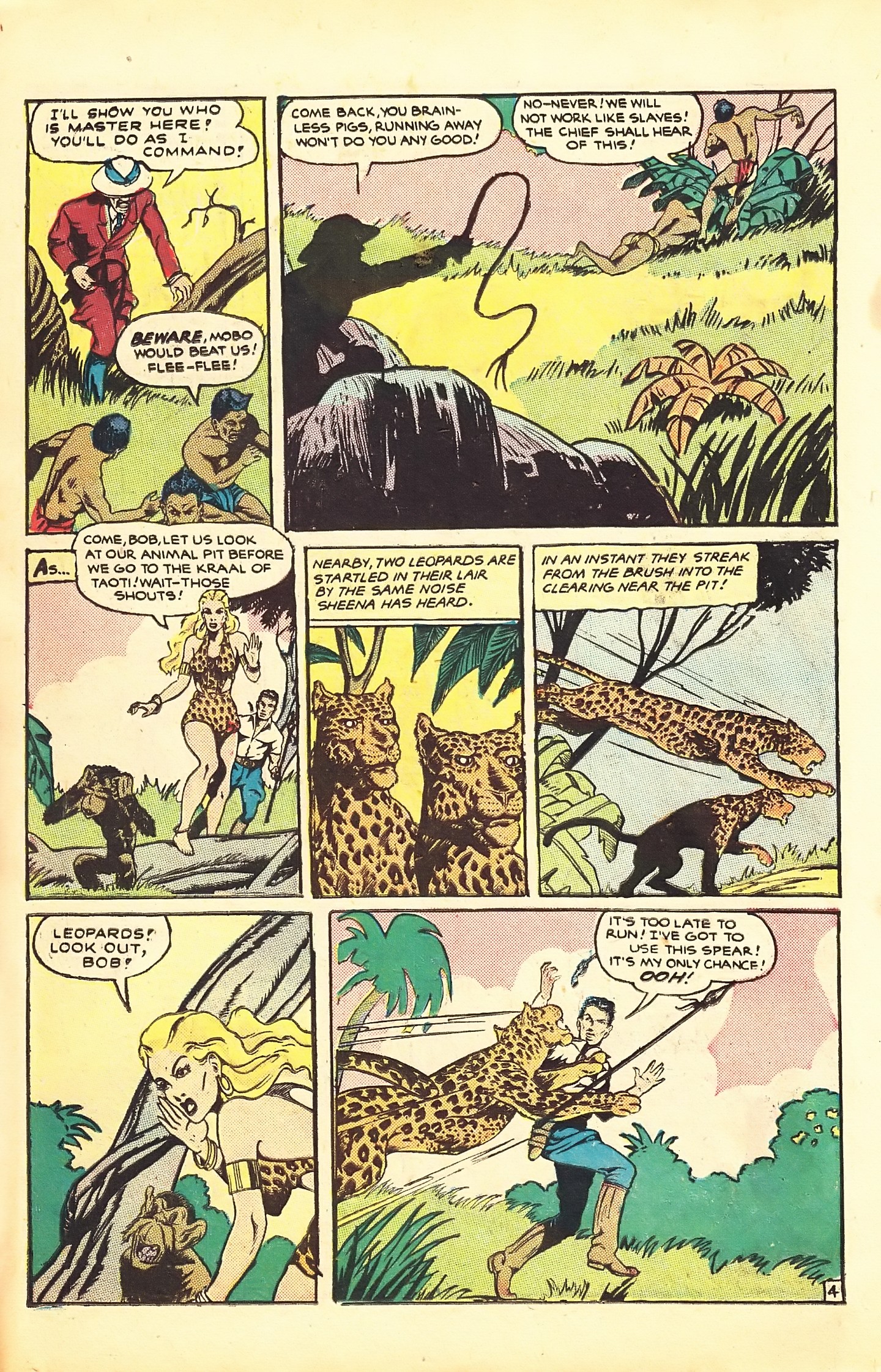 Read online Sheena, Queen of the Jungle (1942) comic -  Issue #7 - 22