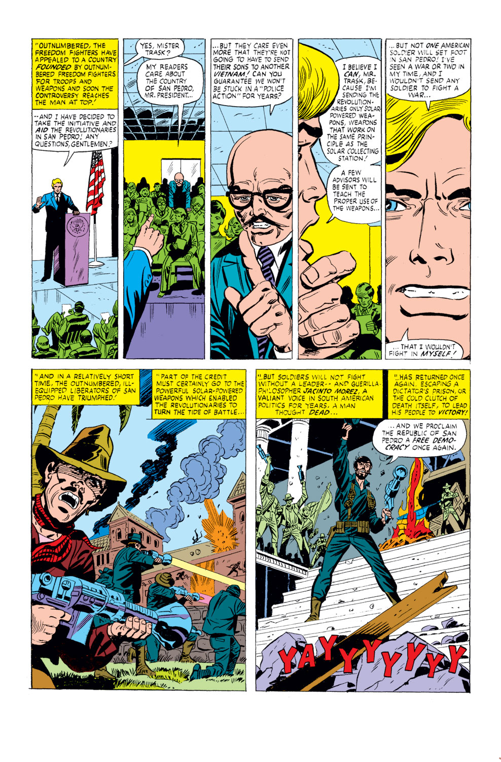 Read online What If? (1977) comic -  Issue #26 - Captain America had been elected president - 13