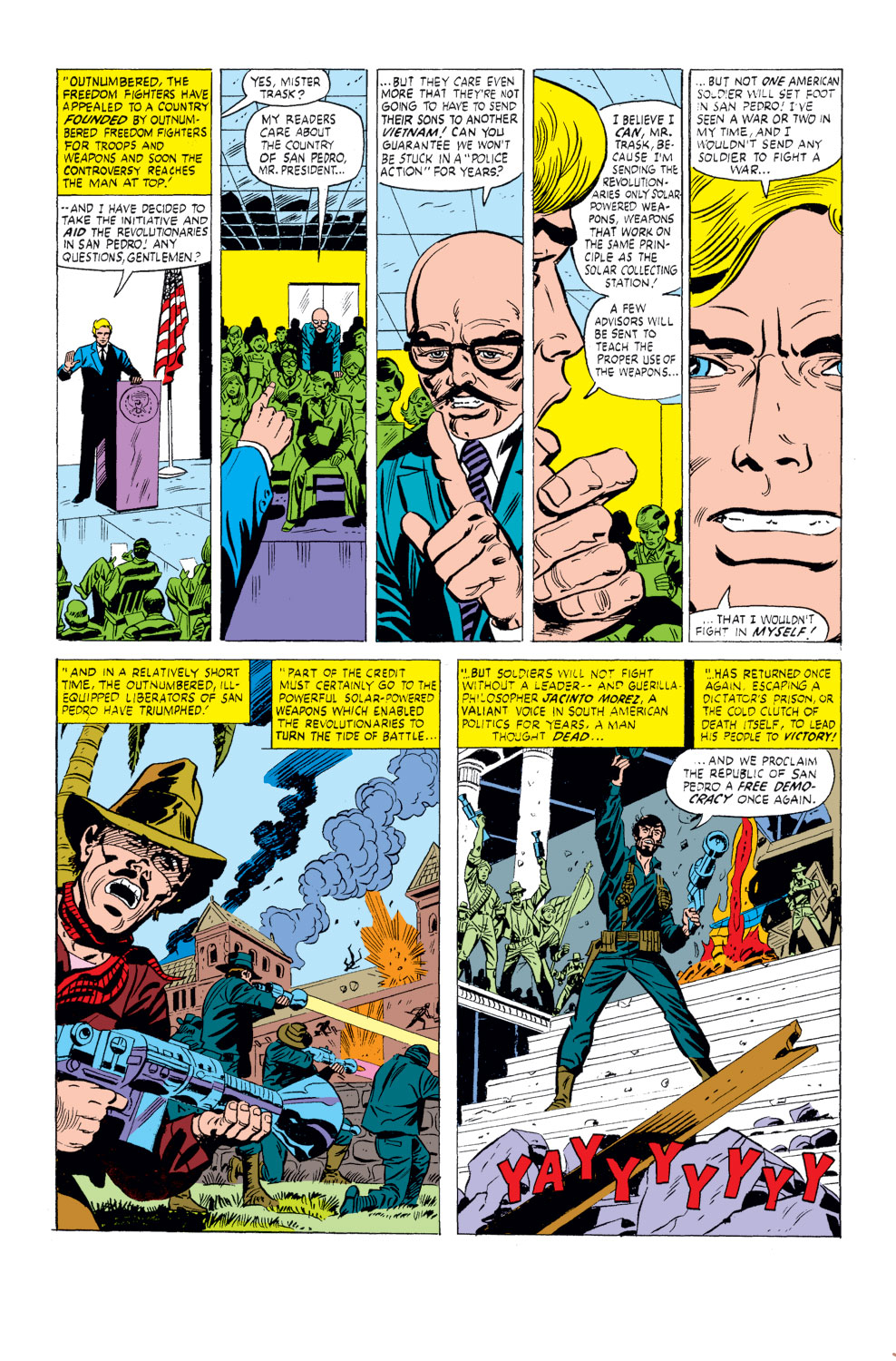 What If? (1977) issue 26 - Captain America had been elected president - Page 13