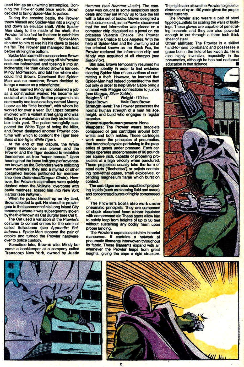Read online The Official Handbook of the Marvel Universe: Update '89 comic -  Issue #6 - 4