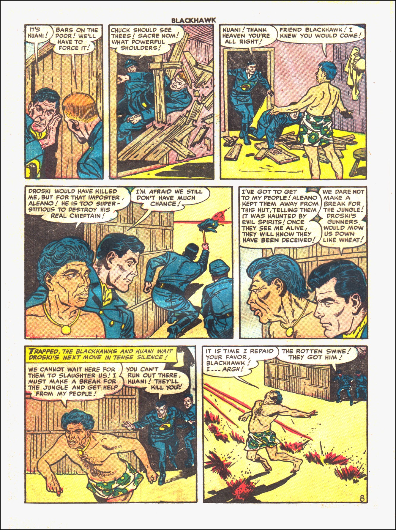 Read online Blackhawk (1957) comic -  Issue #54 - 10