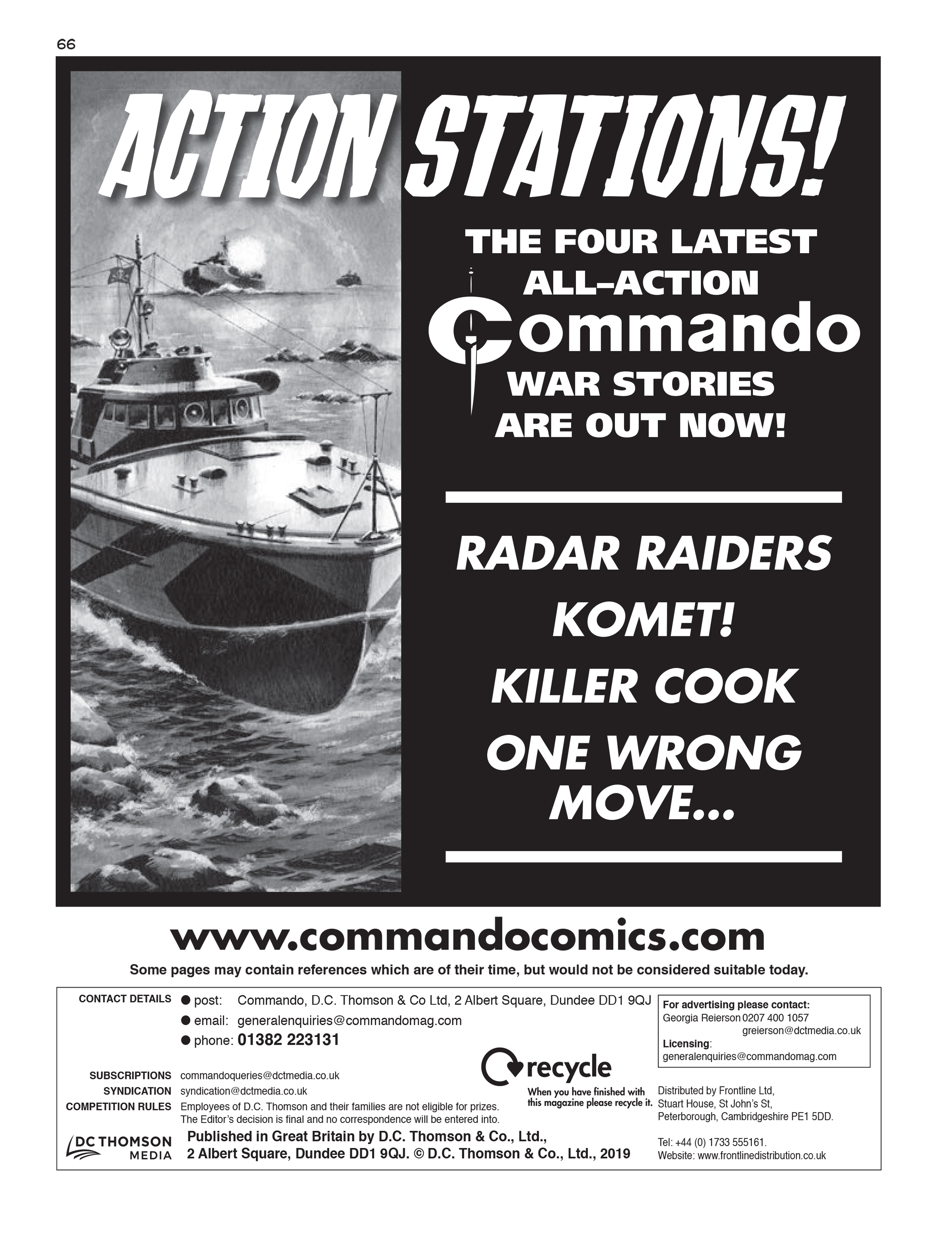 Read online Commando: For Action and Adventure comic -  Issue #5253 - 65