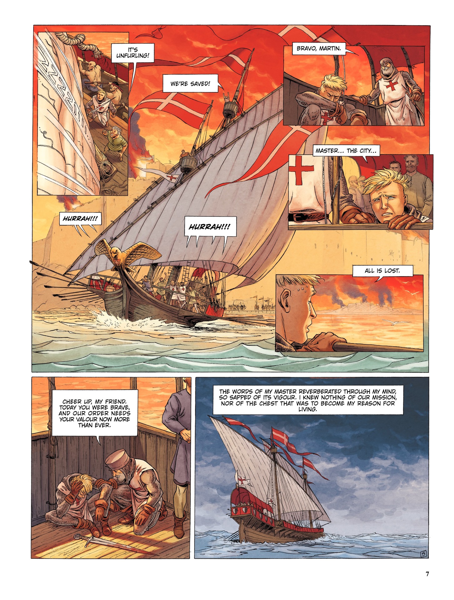Read online The Last Templar comic -  Issue #1 - 7