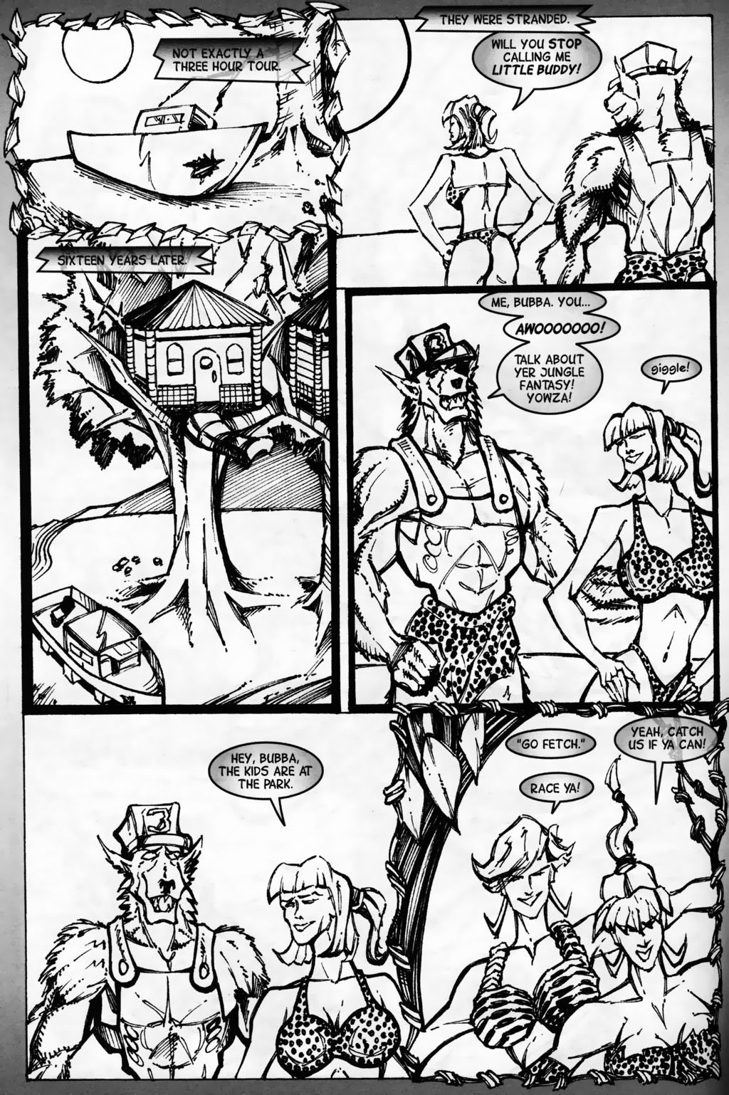 Read online Bubba the Redneck Werewolf comic -  Issue #5 - 28
