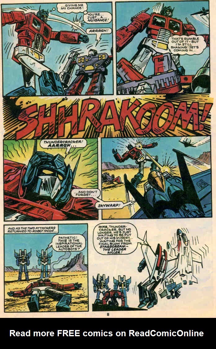 Read online The Transformers (UK) comic -  Issue #44 - 7