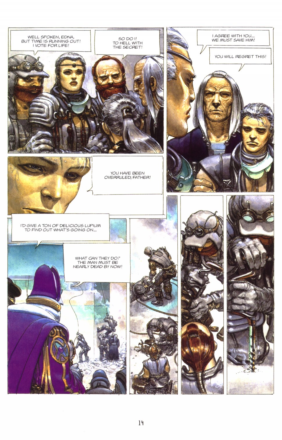 Read online The Metabarons comic -  Issue #1 - The Stonecutters - 16