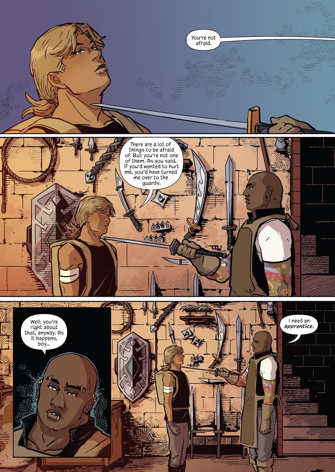 A Spark Within the Forge: An Ember in the Ashes Graphic Novel issue TPB - Page 70