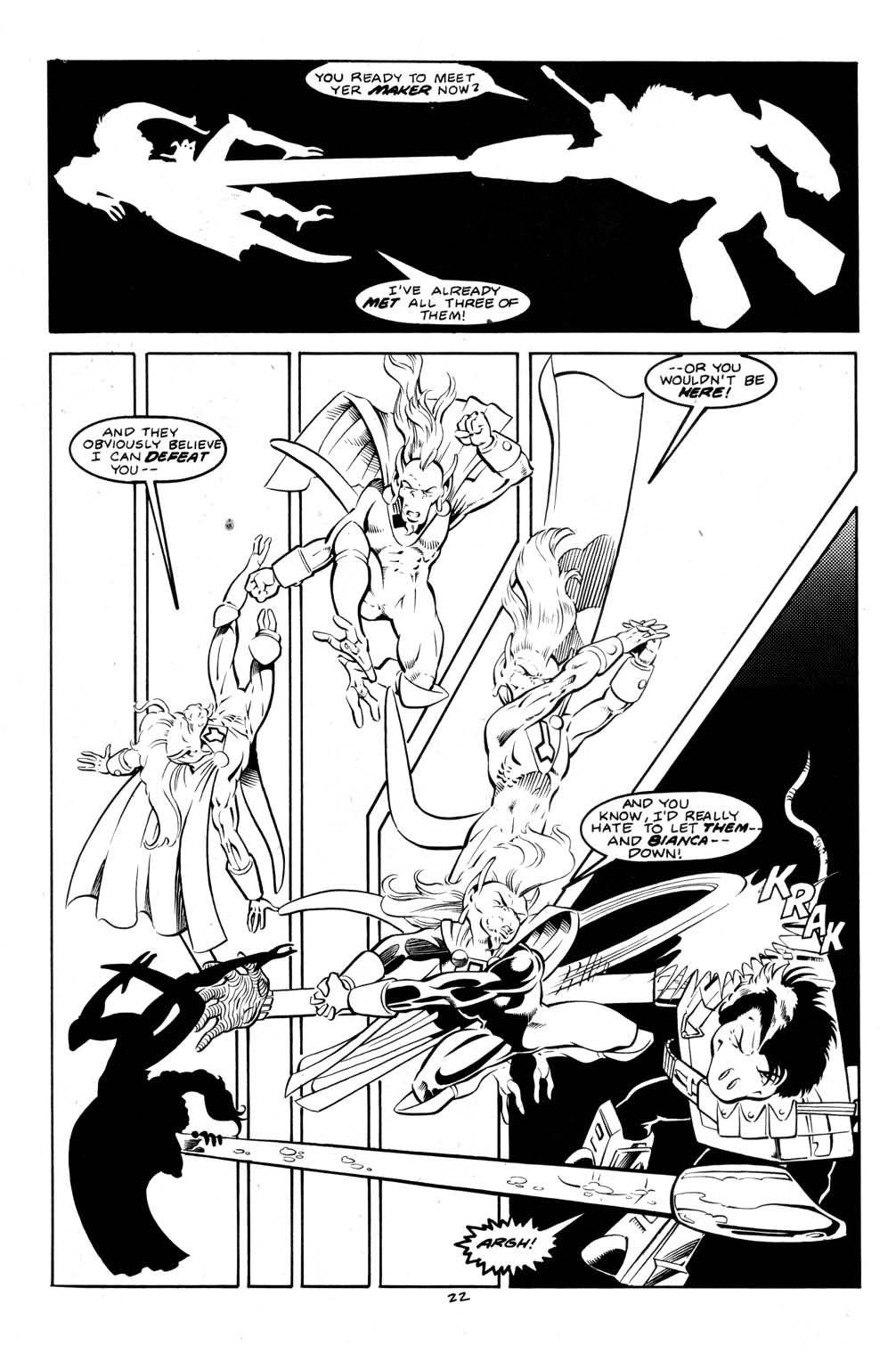 Read online Aristocratic Xtraterrestrial Time-Traveling Thieves comic -  Issue #10 - 24