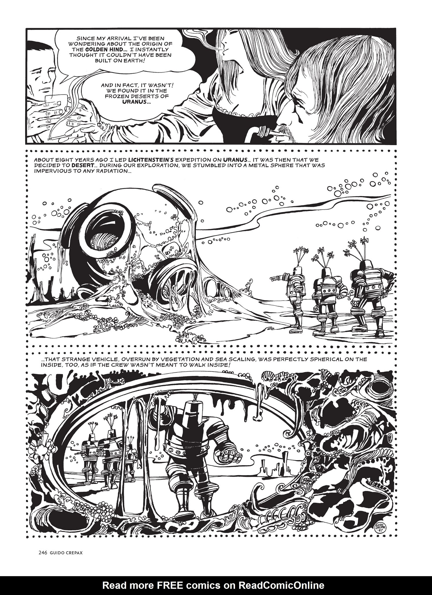 Read online The Complete Crepax comic -  Issue # TPB 2 - 235