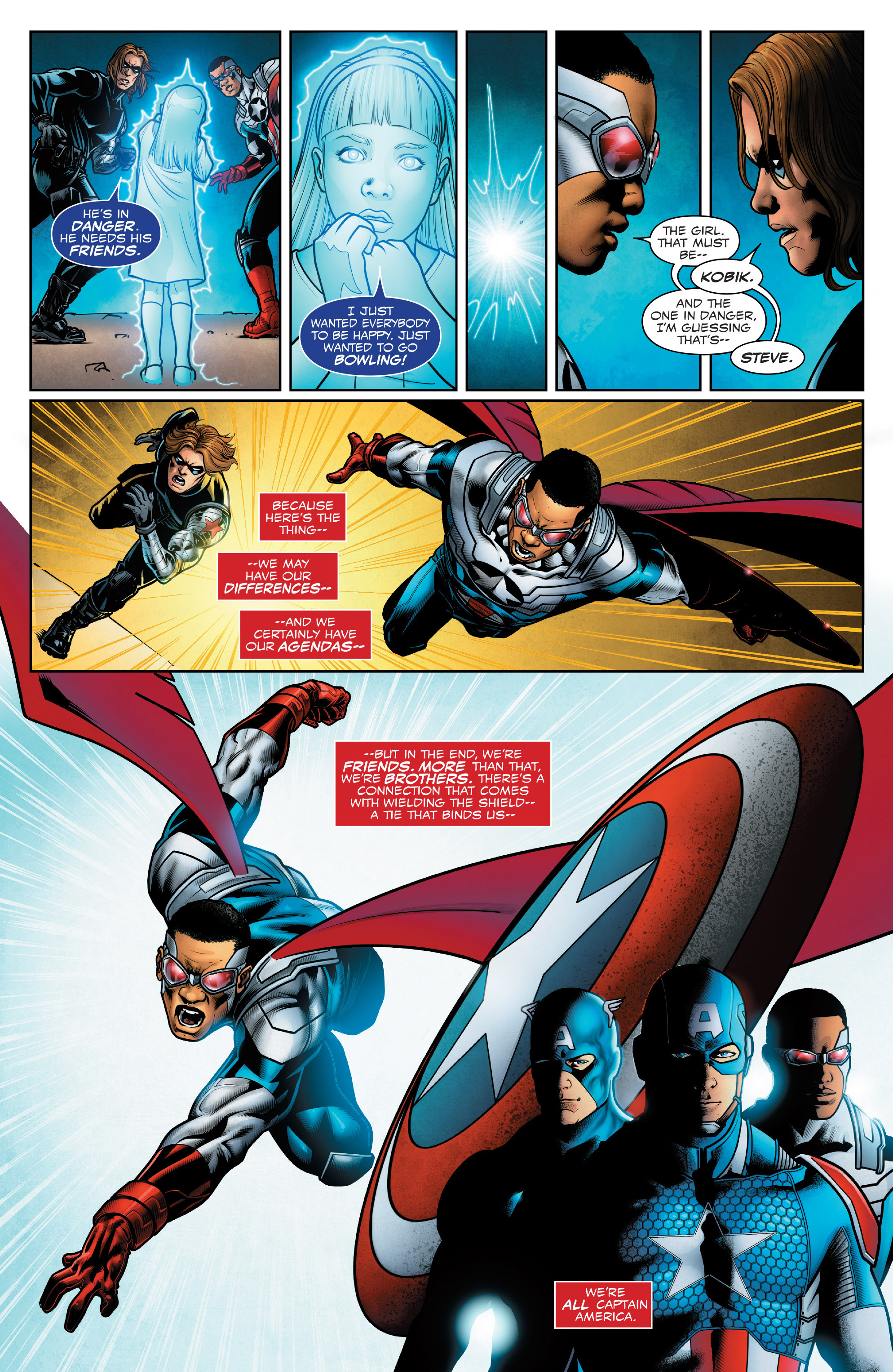Read online Captain America: Sam Wilson comic -  Issue #7 - 9