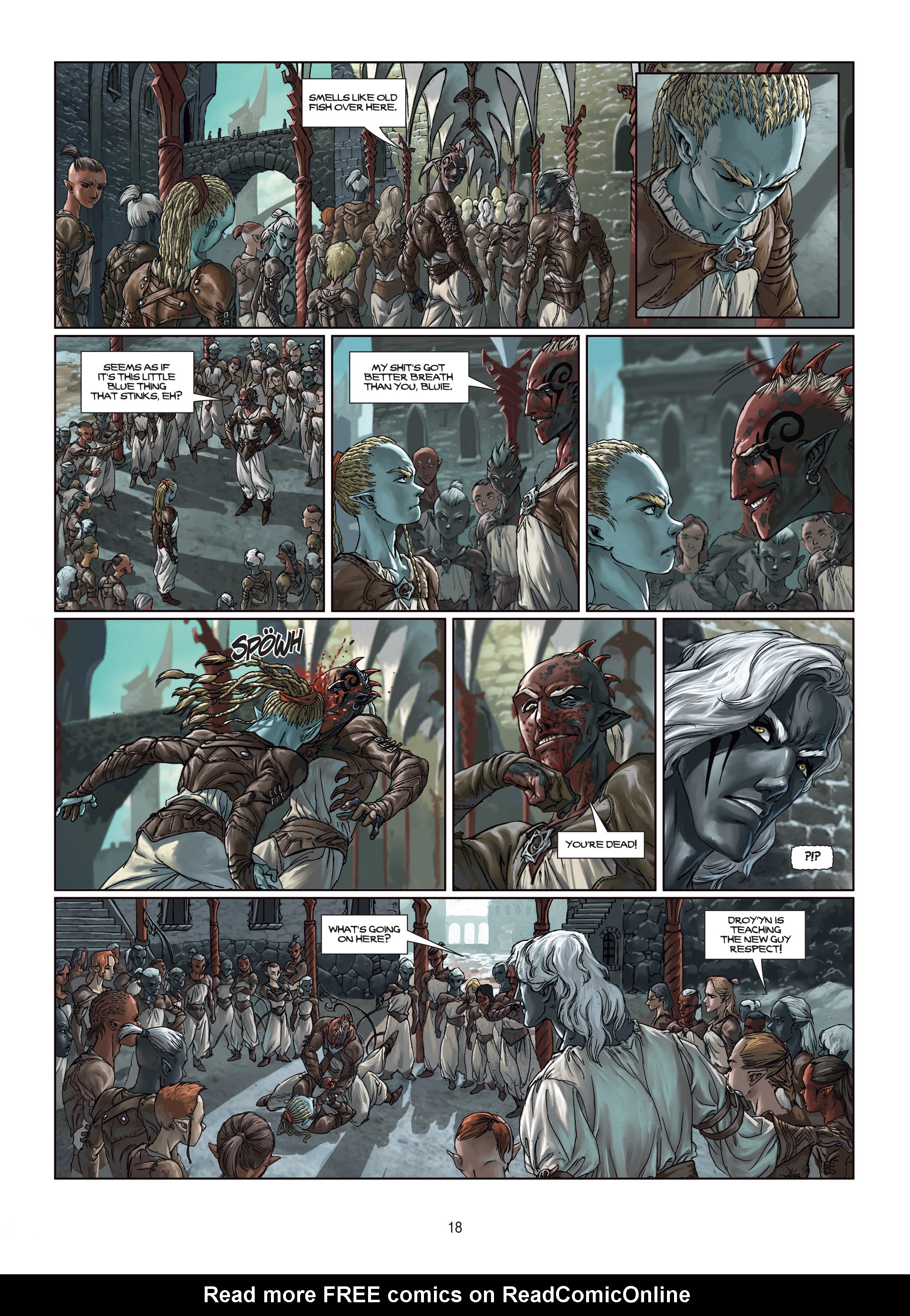 Read online Elves comic -  Issue #5 - 18