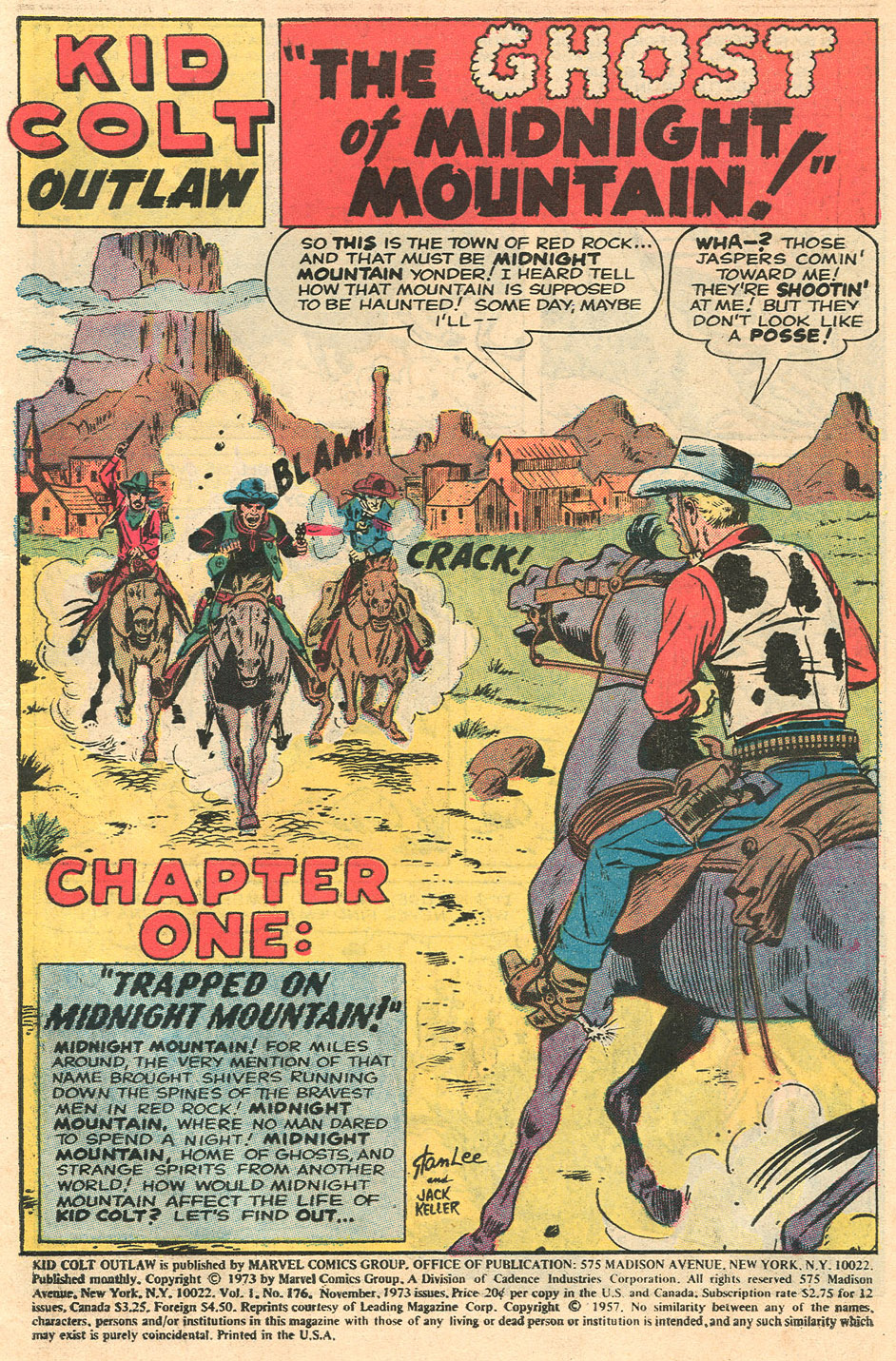 Read online Kid Colt Outlaw comic -  Issue #176 - 3