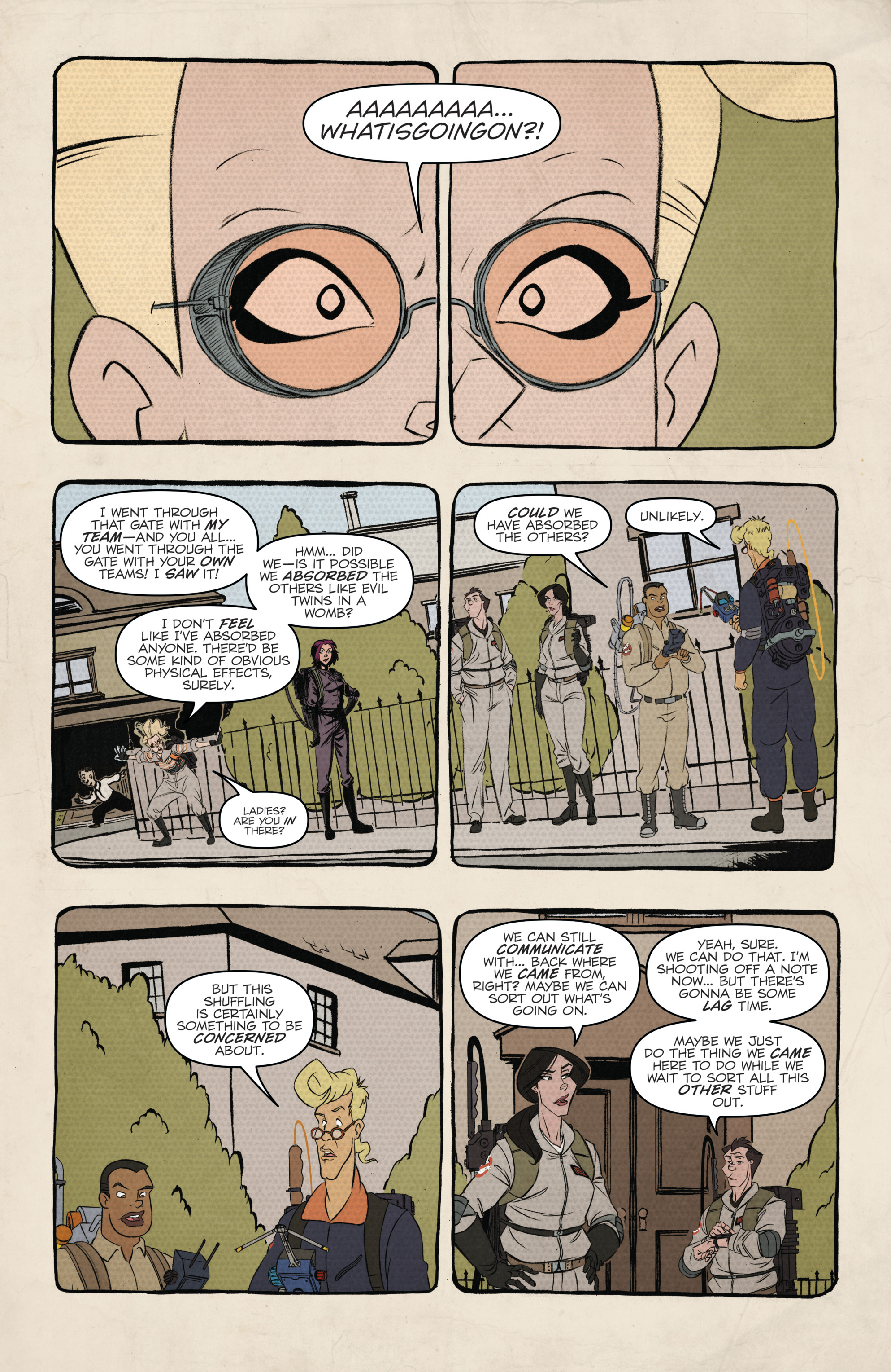 Read online Ghostbusters: Crossing Over comic -  Issue # _TPB - 116