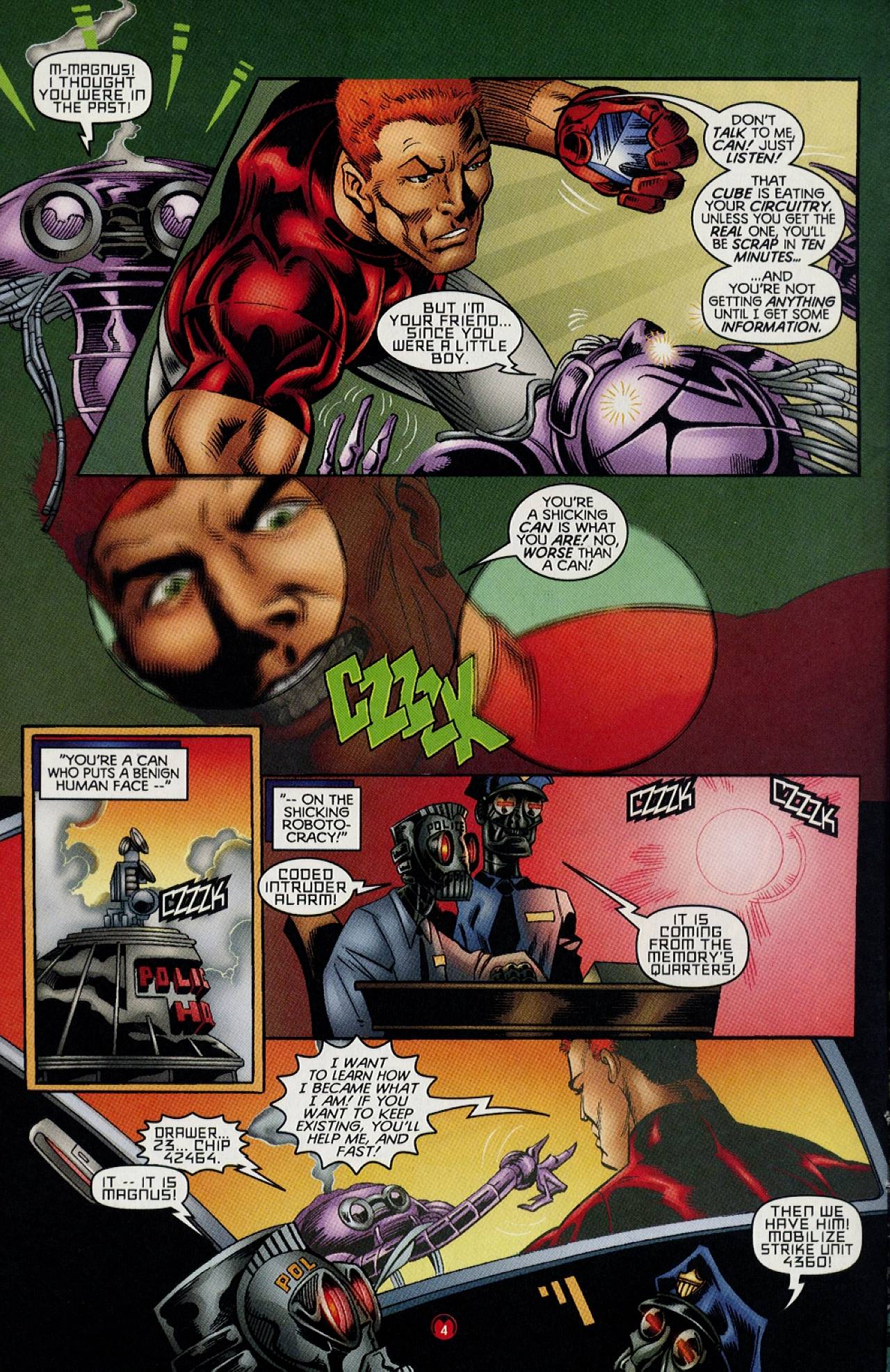 Read online Magnus Robot Fighter (1997) comic -  Issue #10 - 5
