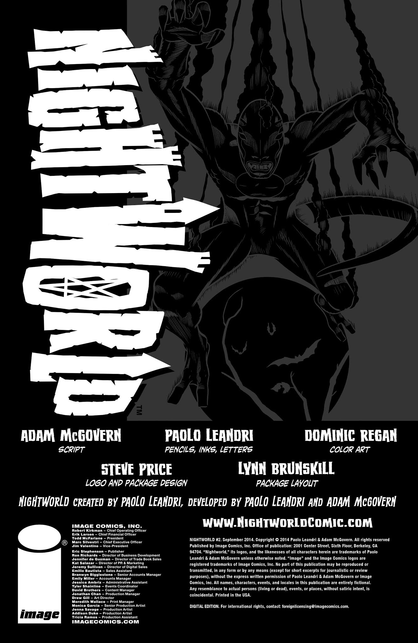 Read online Nightworld comic -  Issue #2 - 2