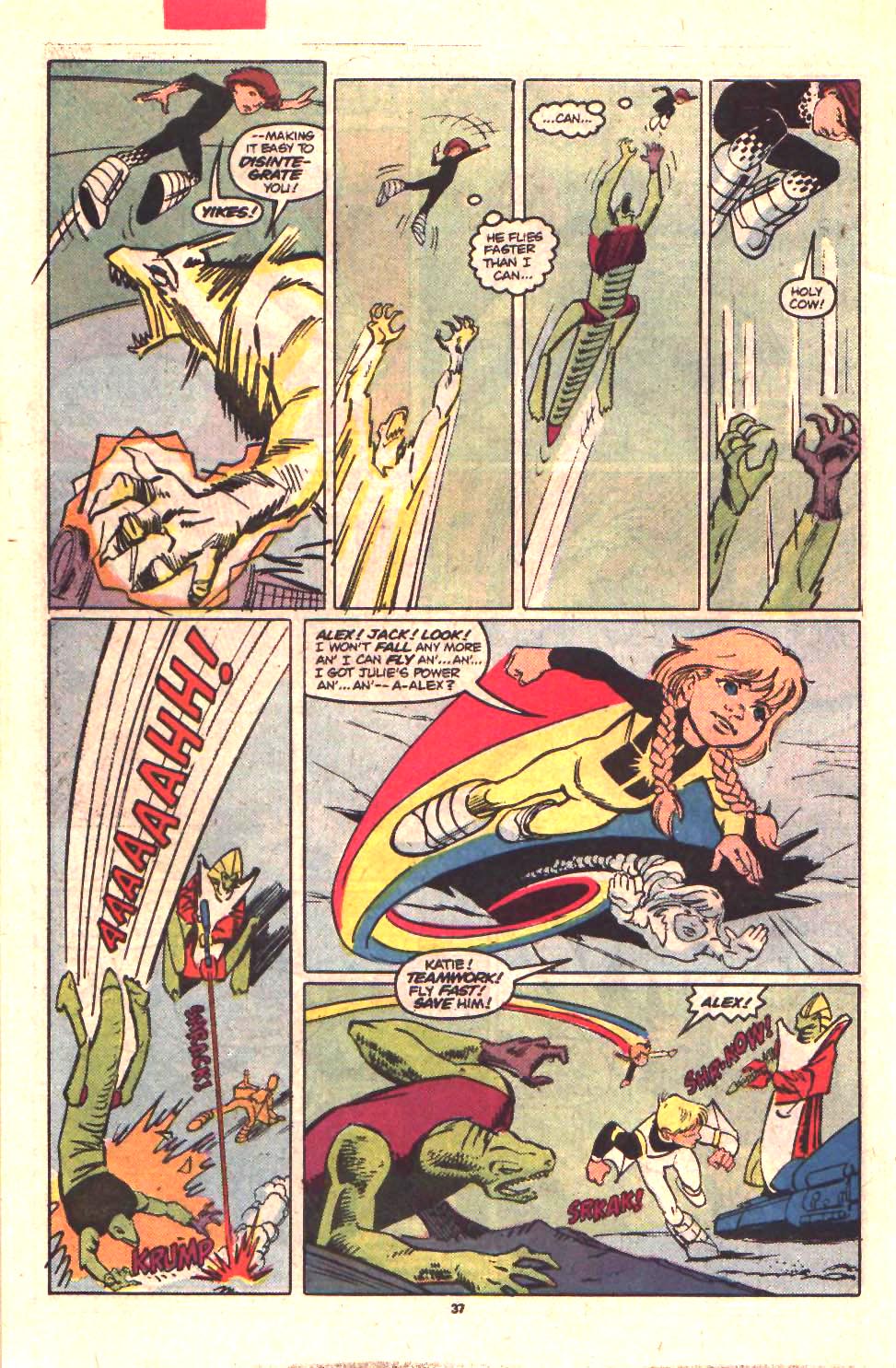 Read online Power Pack (1984) comic -  Issue #25 - 38
