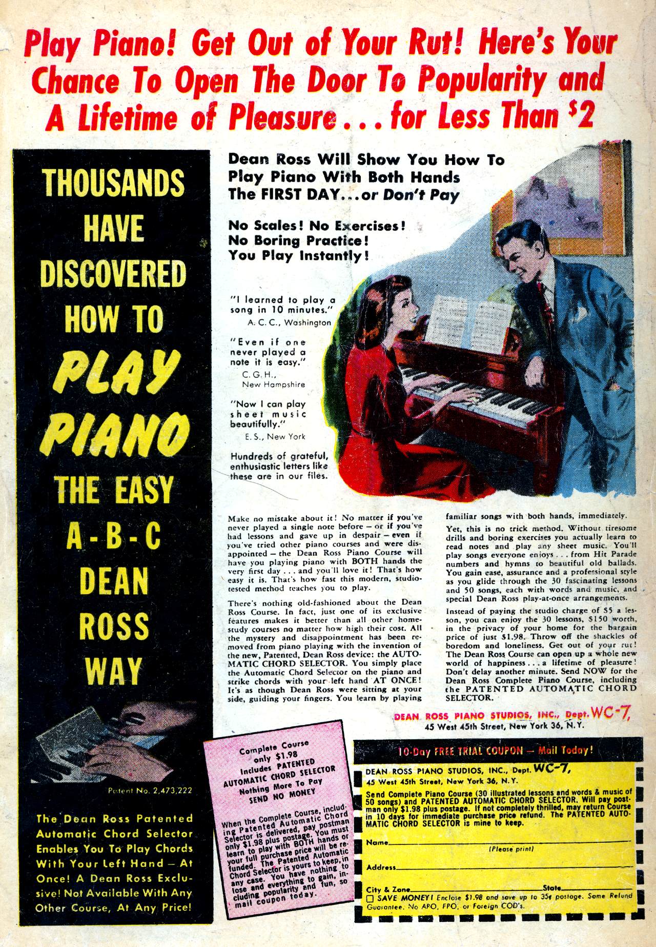 Read online Weird Mysteries (1952) comic -  Issue #1 - 36