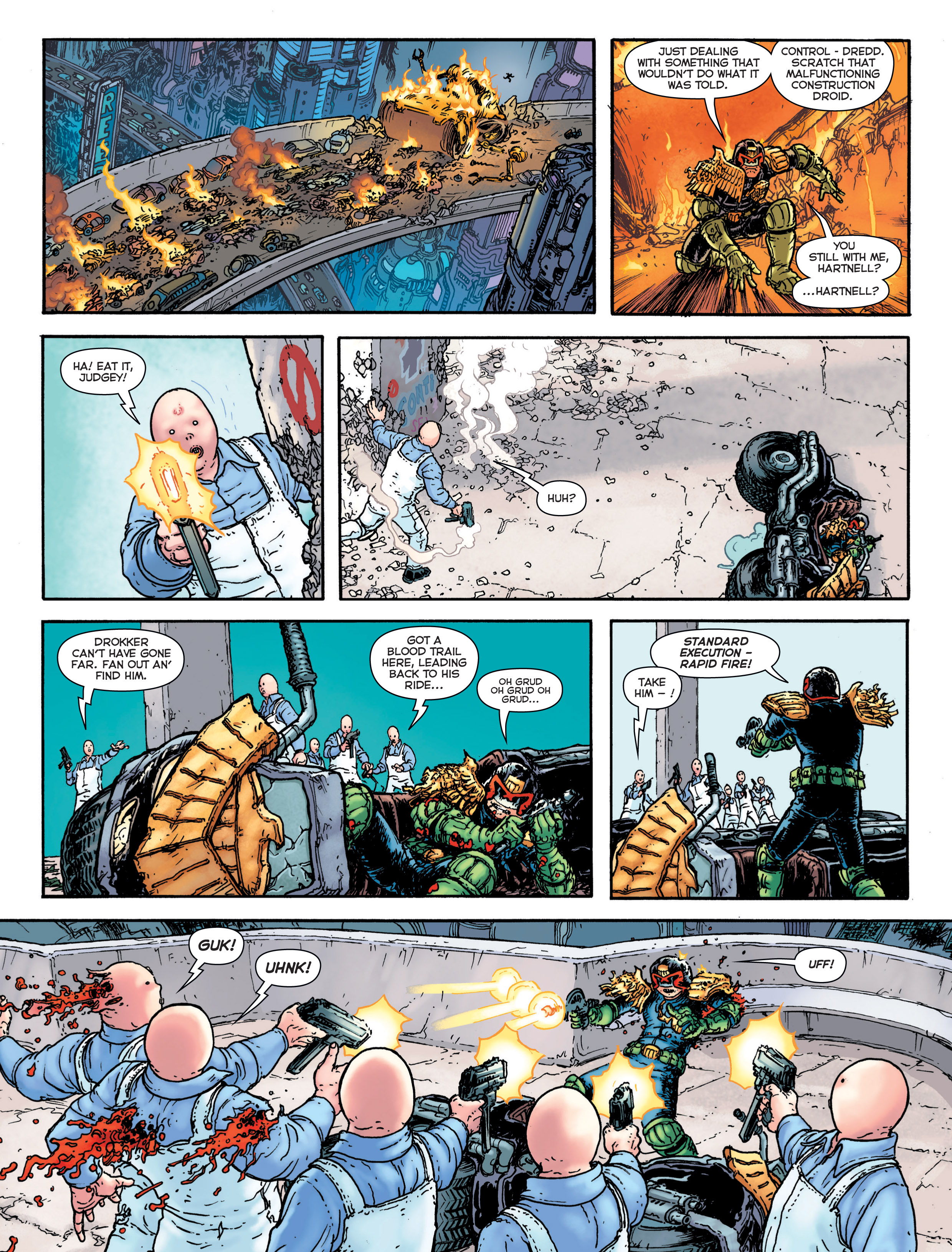 Read online Free Comic Book Day 2014 comic -  Issue # 2000 AD - 7