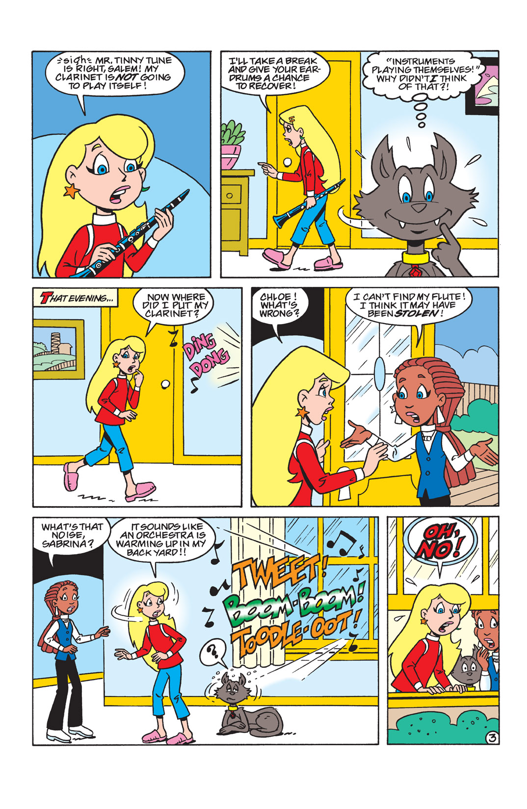 Read online Sabrina the Teenage Witch (2000) comic -  Issue #18 - 22