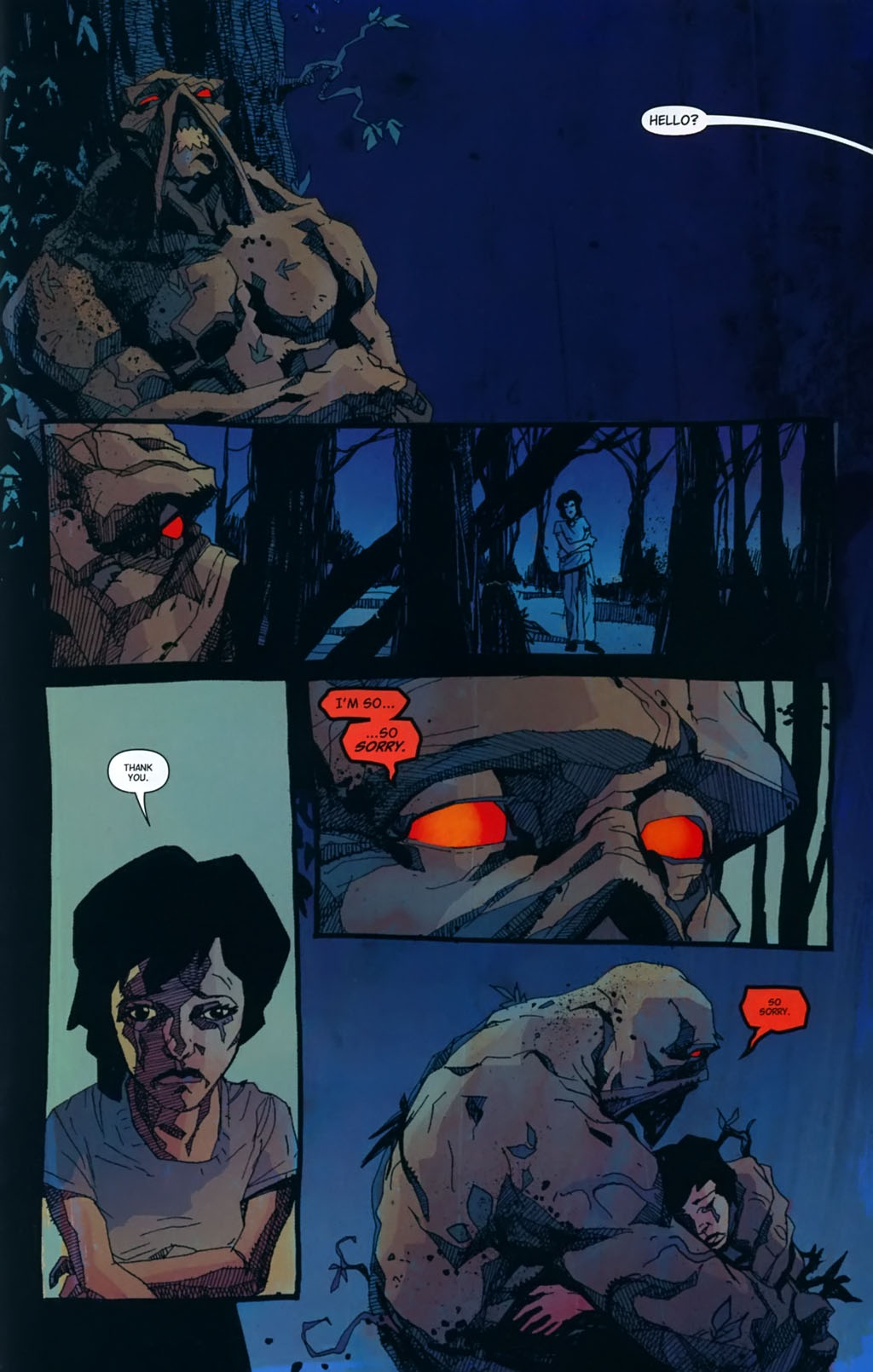 Read online Swamp Thing (2004) comic -  Issue #26 - 22