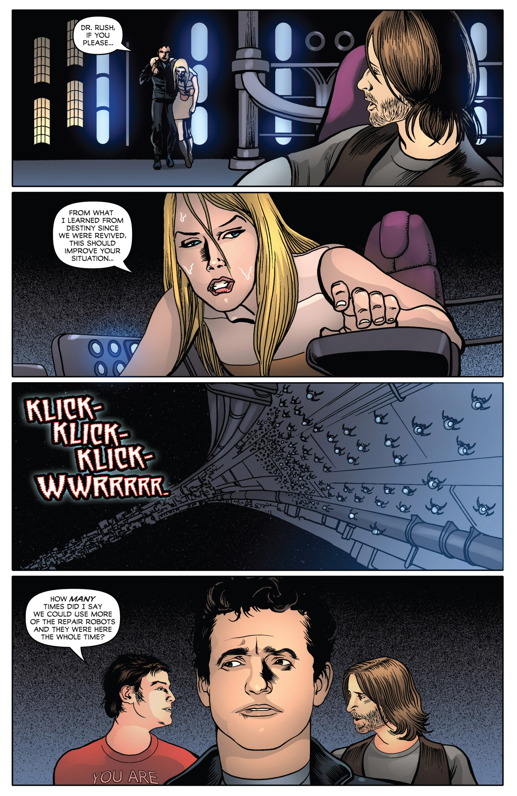 Read online Stargate Universe comic -  Issue #3 - 15