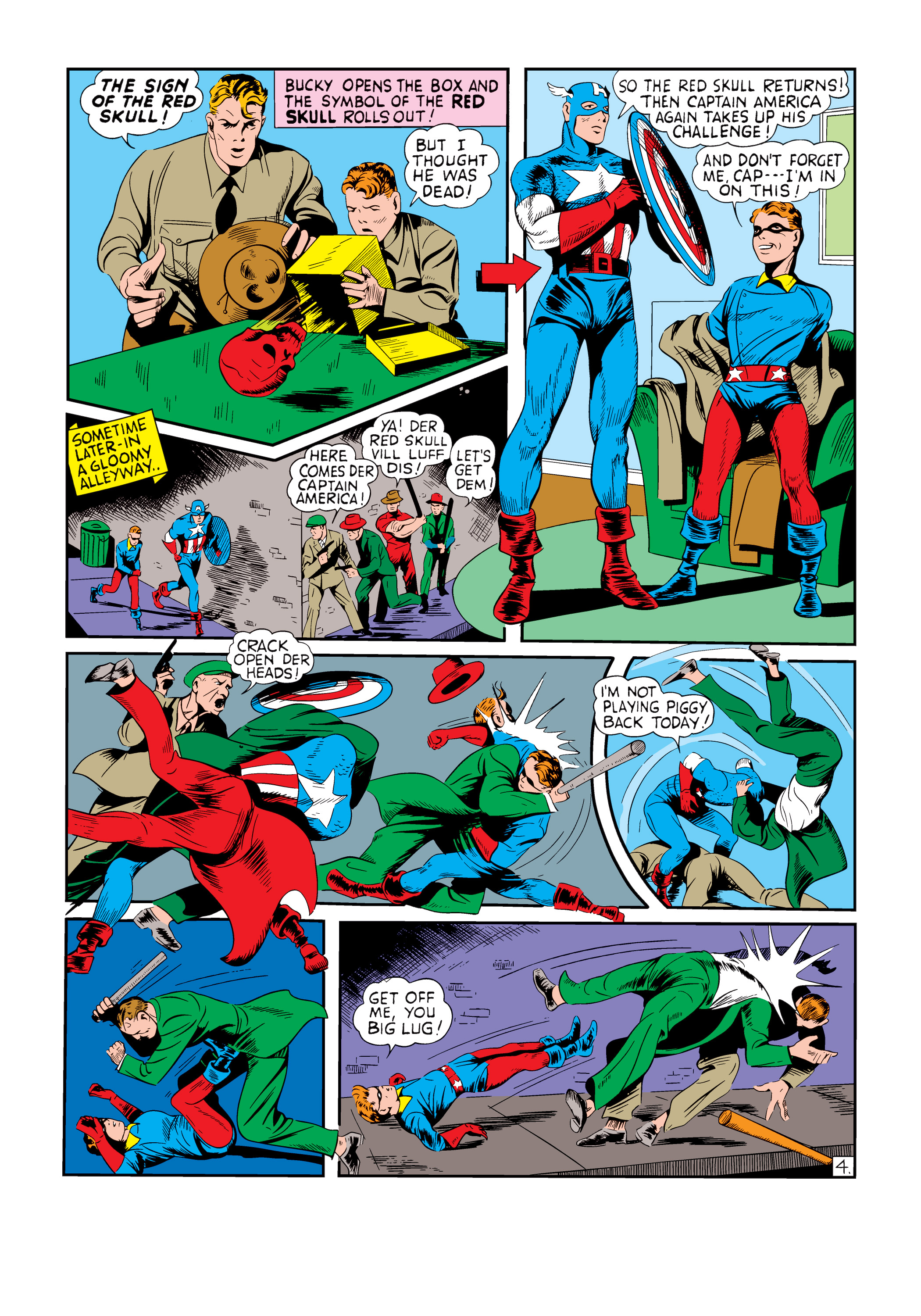 Read online Marvel Masterworks: Golden Age Captain America comic -  Issue # TPB 1 (Part 2) - 47