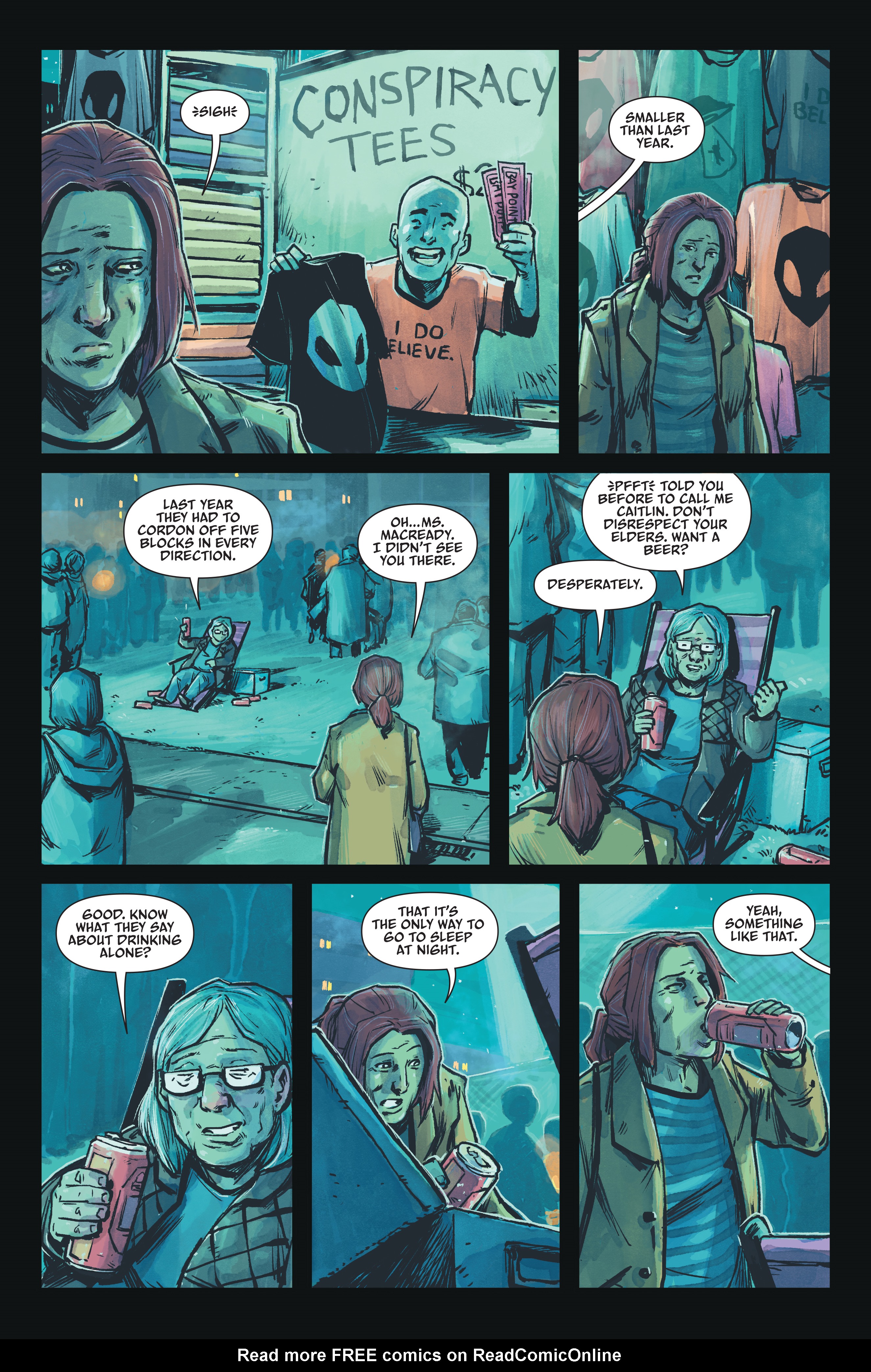 Read online The Woods comic -  Issue # _Yearbook Edition 3 (Part 1) - 9