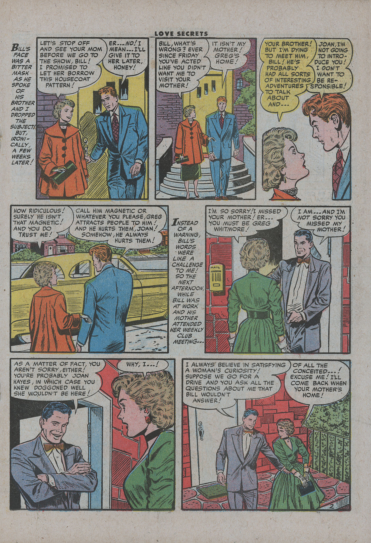 Read online Love Secrets (1953) comic -  Issue #46 - 19
