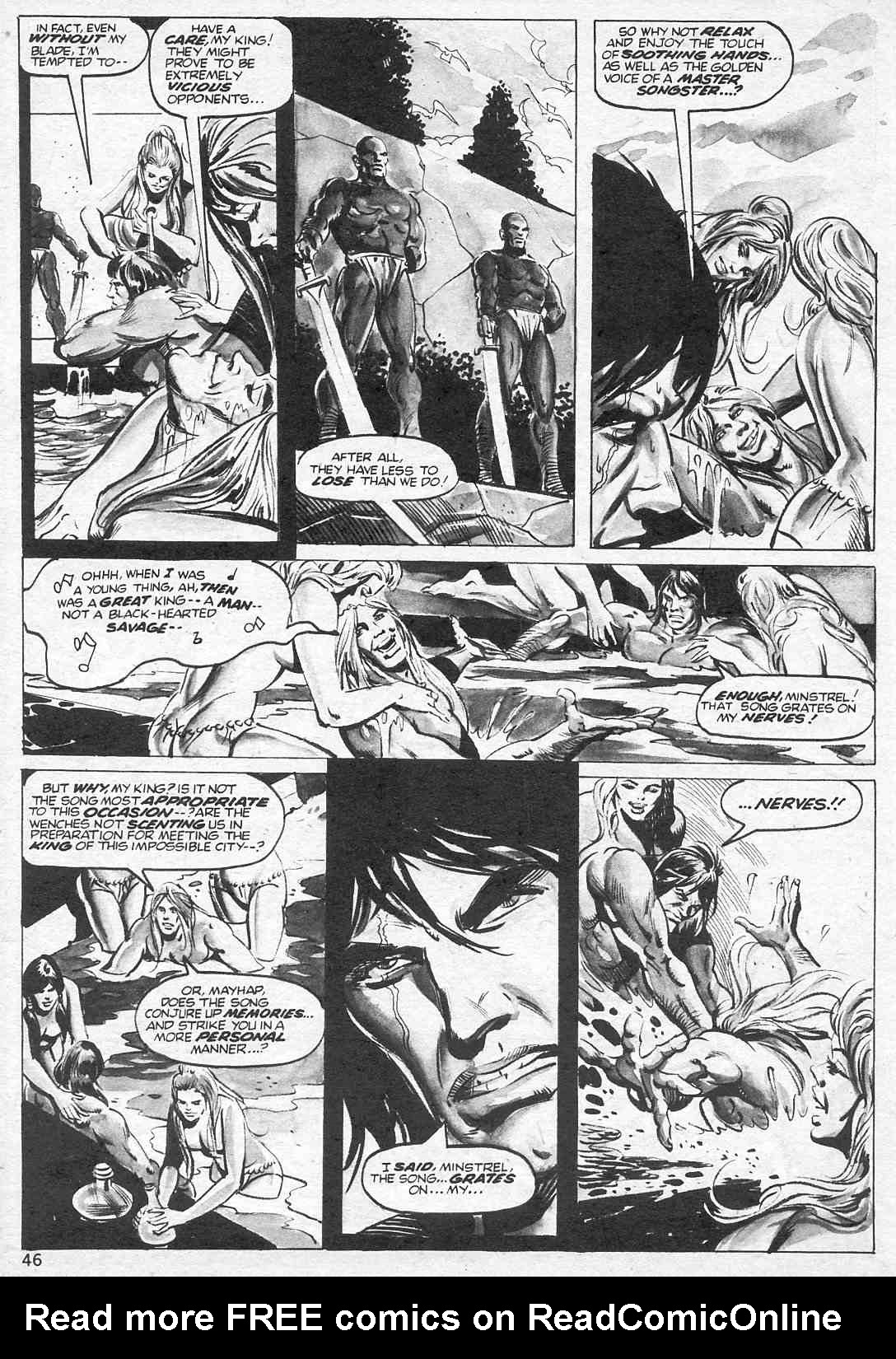 Read online The Savage Sword Of Conan comic -  Issue #9 - 42