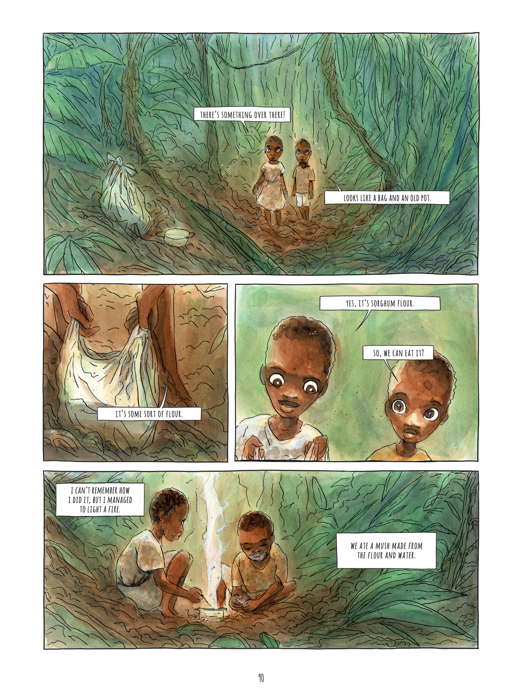 Read online Alice on the Run: One Child's Journey Through the Rwandan Civil War comic -  Issue # TPB - 89