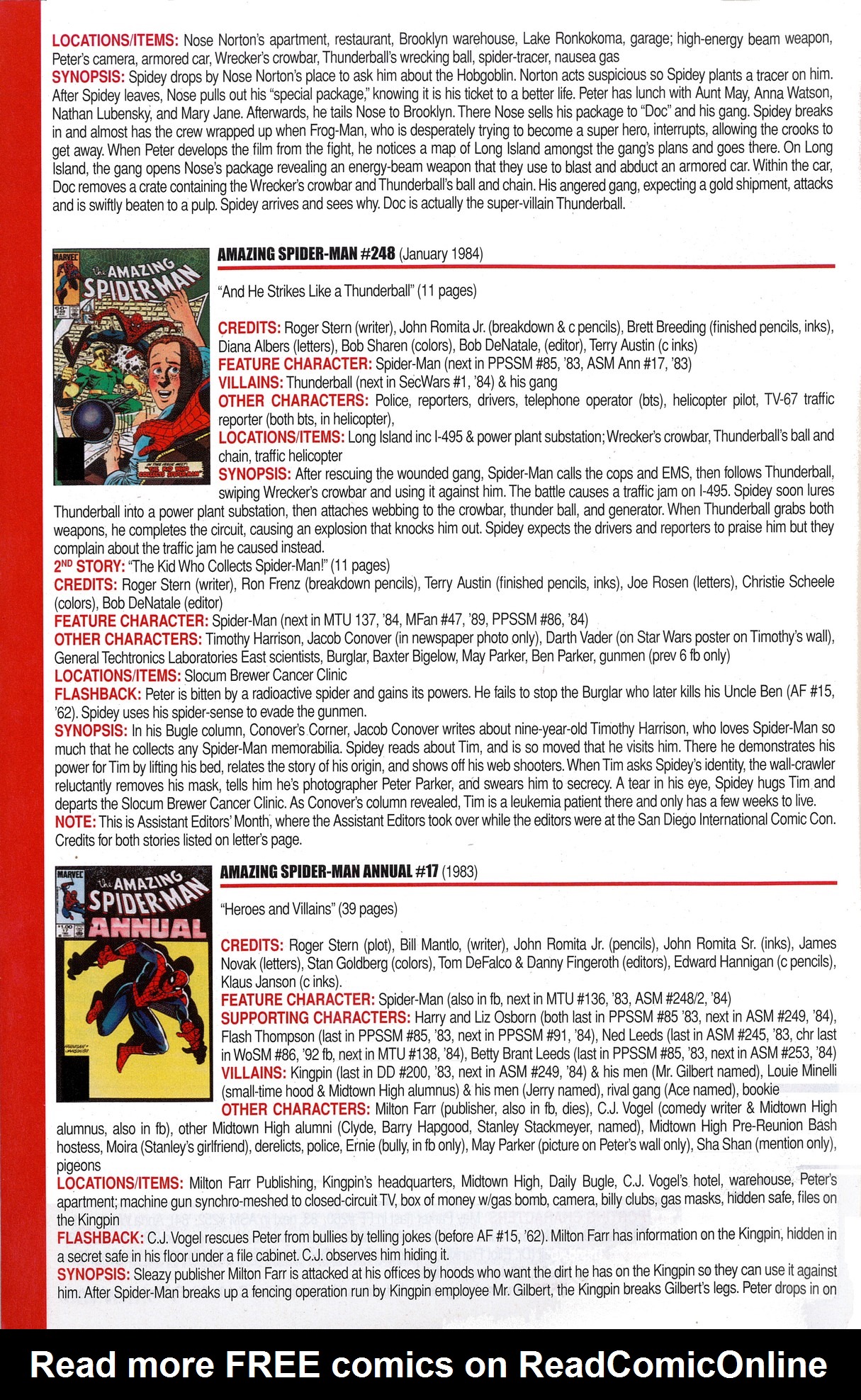 Read online Official Index to the Marvel Universe comic -  Issue #6 - 4
