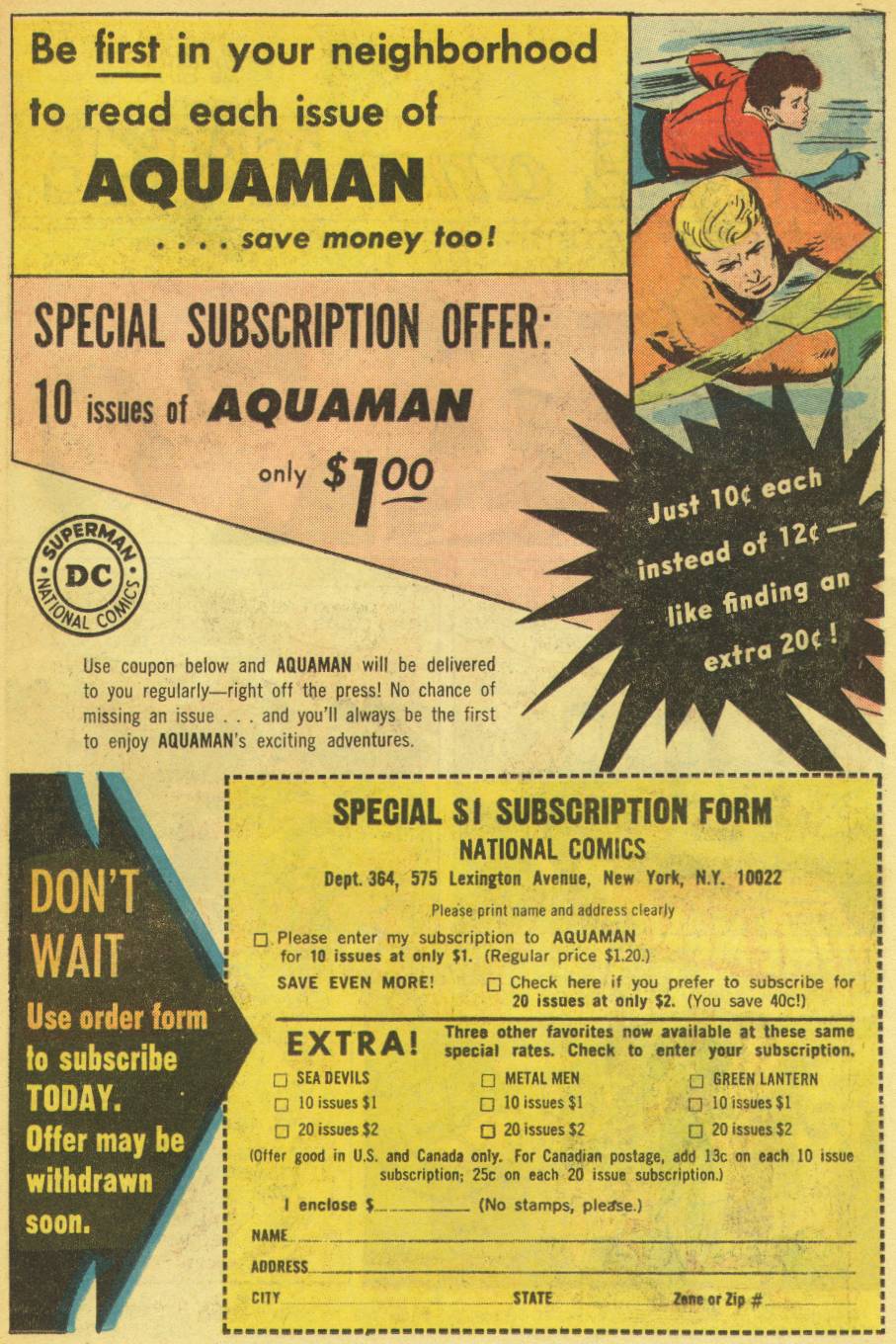 Read online Aquaman (1962) comic -  Issue #14 - 31