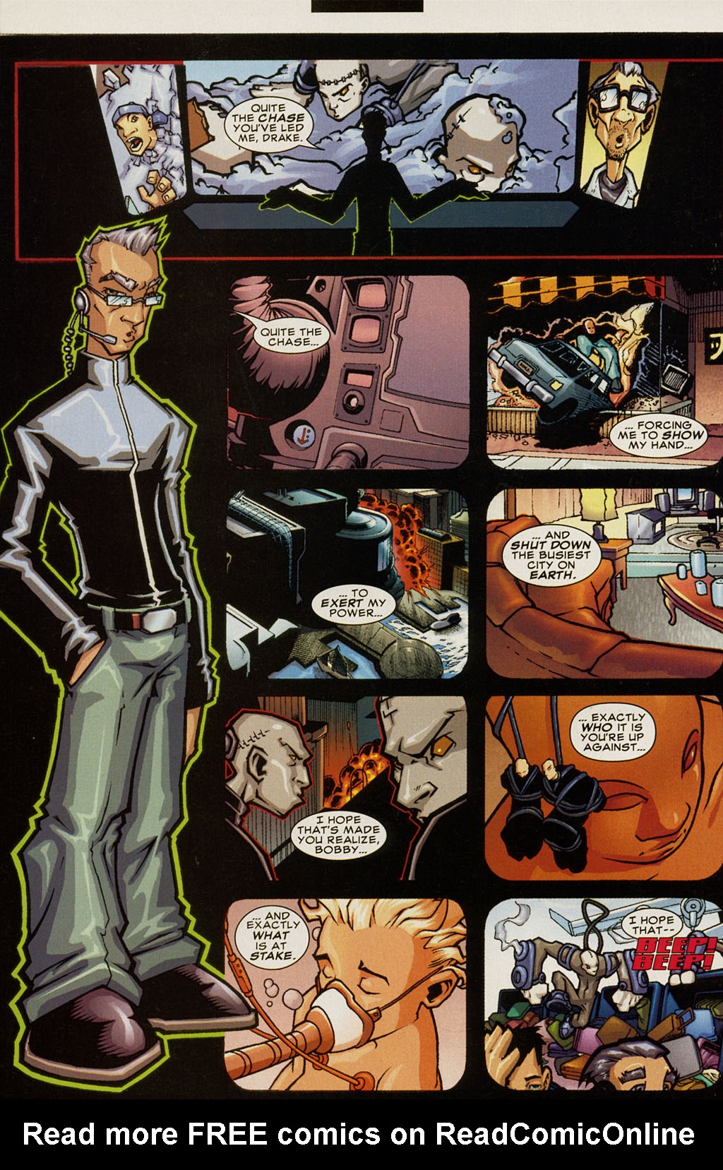 Read online Iceman (2001) comic -  Issue #3 - 16