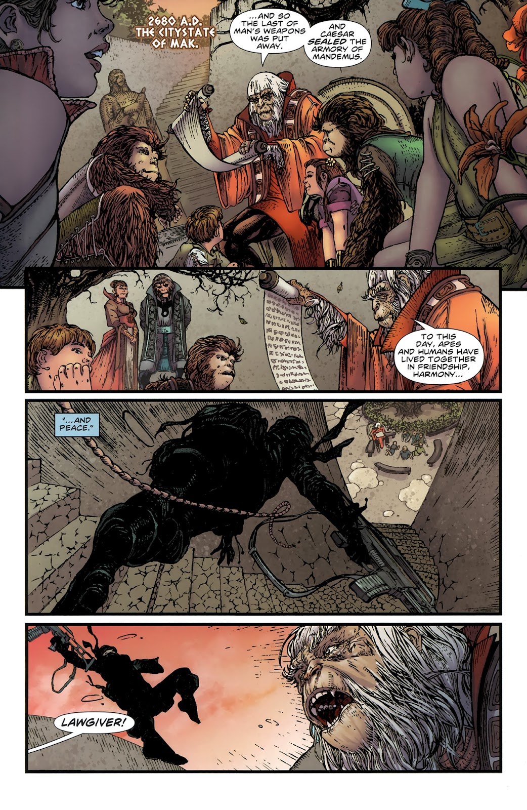 Planet of the Apes (2011) issue 1 - Page 4