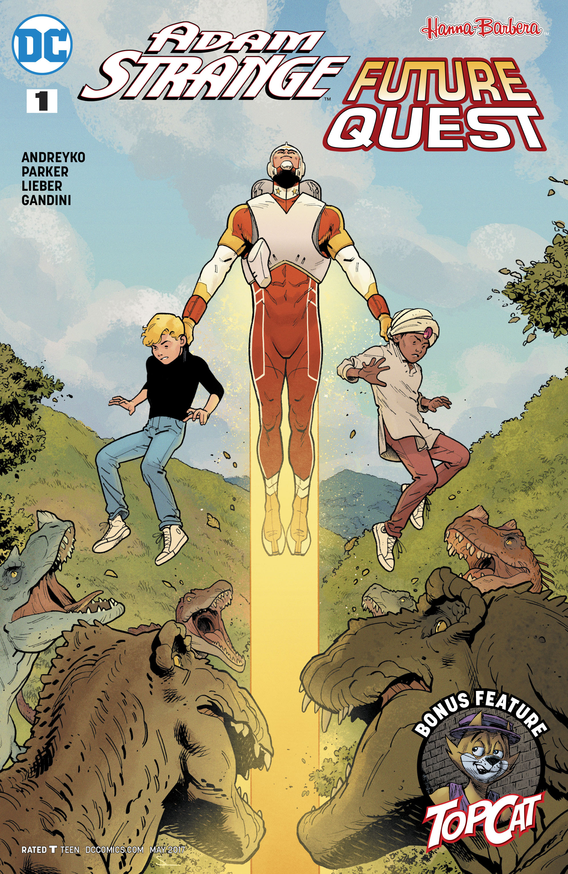 Read online Adam Strange/Future Quest Special comic -  Issue # Full - 1