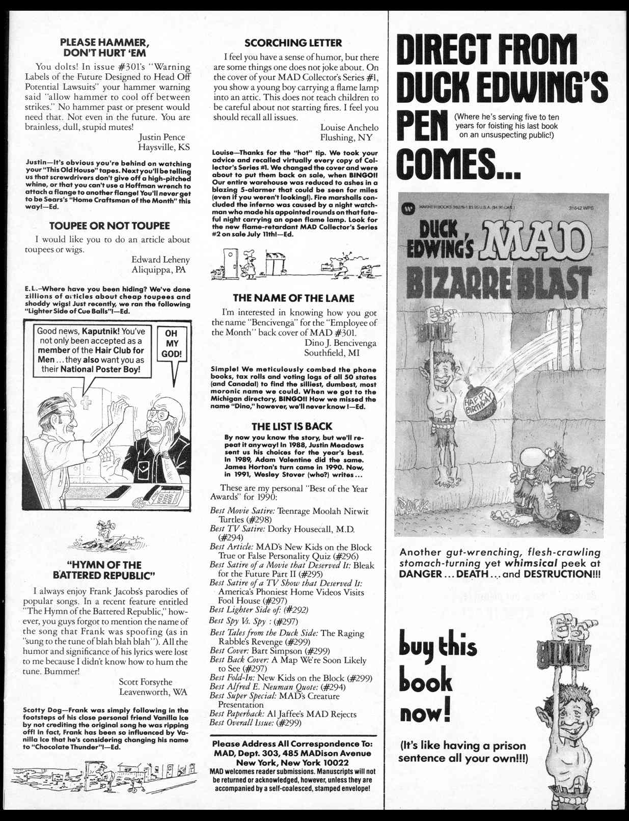 Read online MAD comic -  Issue #303 - 6