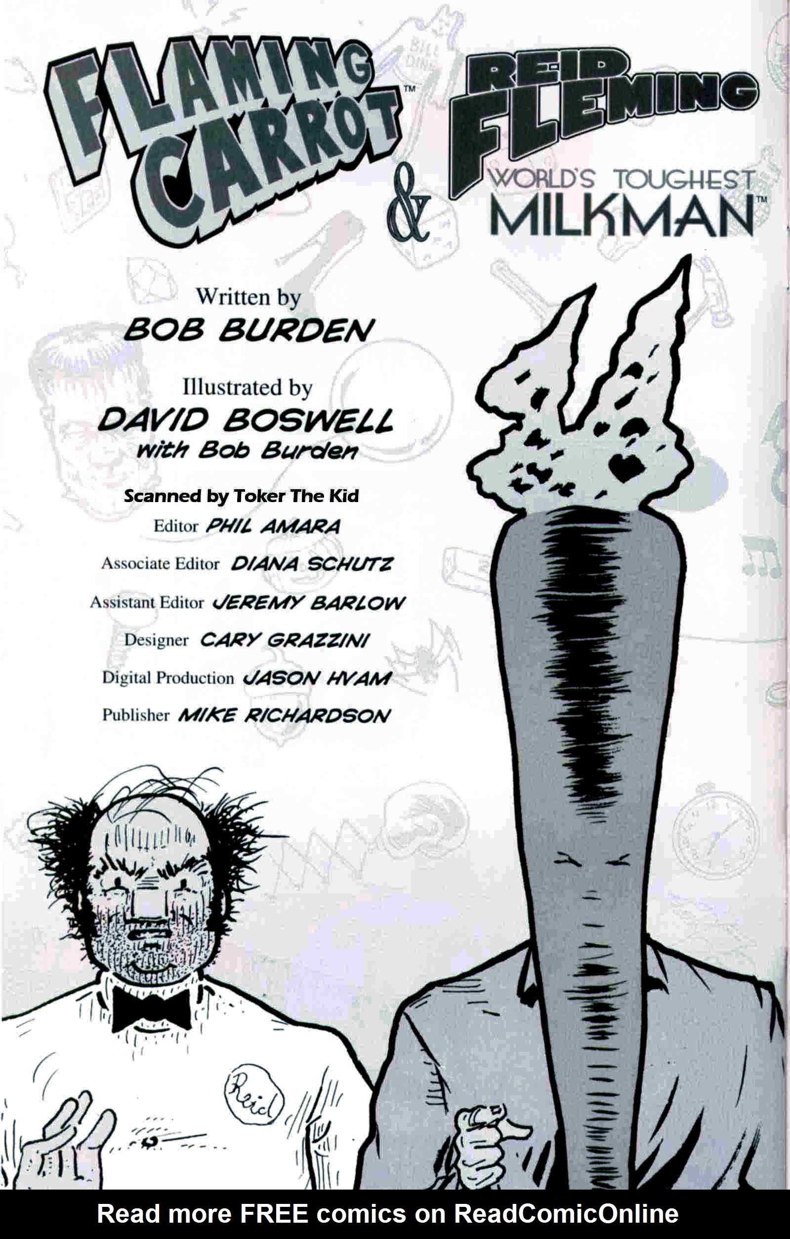 Read online Flaming Carrot & Reid Fleming, World's Toughest Milkman comic -  Issue # Full - 36