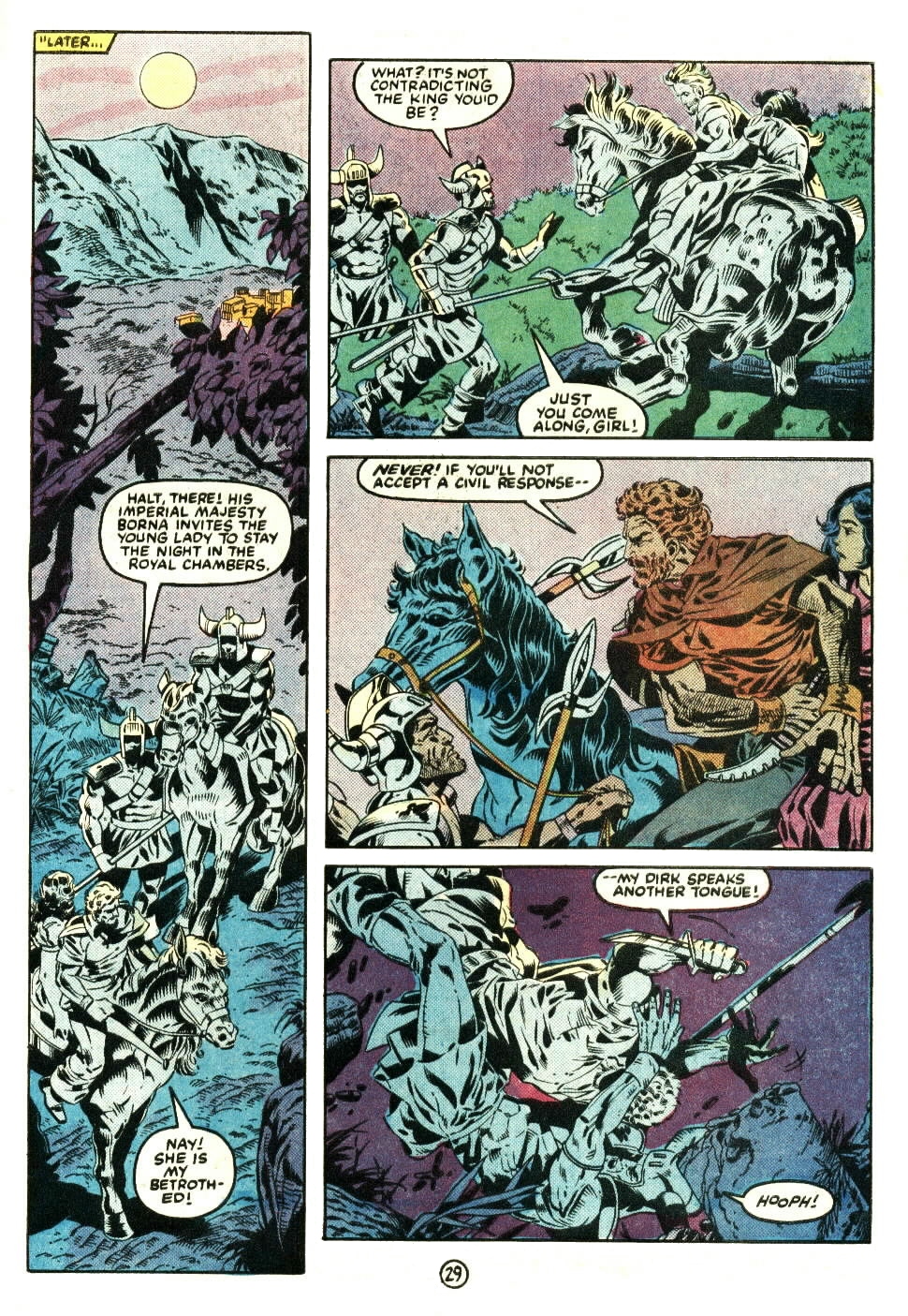 Read online Kull The Conqueror (1983) comic -  Issue #4 - 31