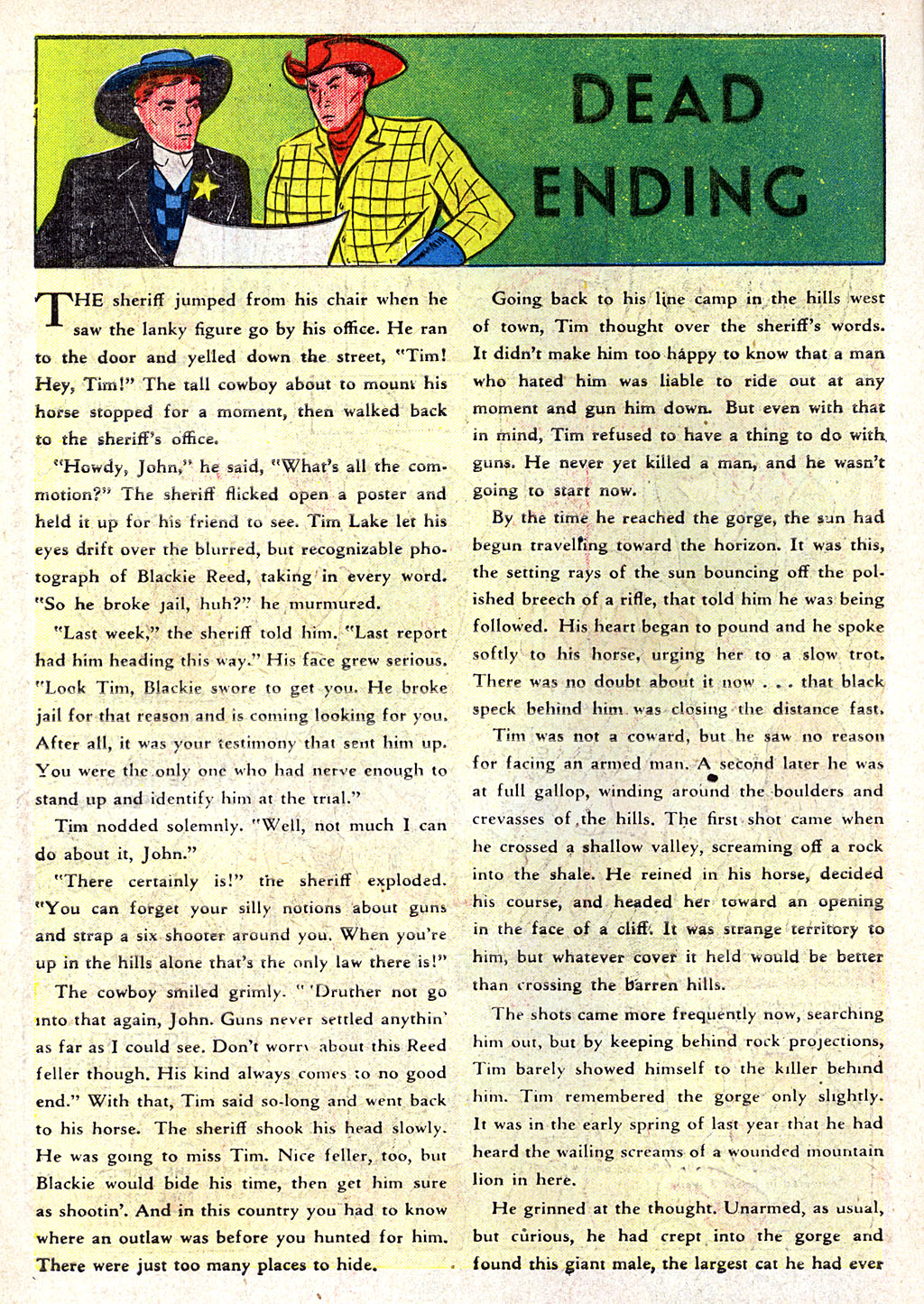 Read online Blaze Carson comic -  Issue #3 - 8