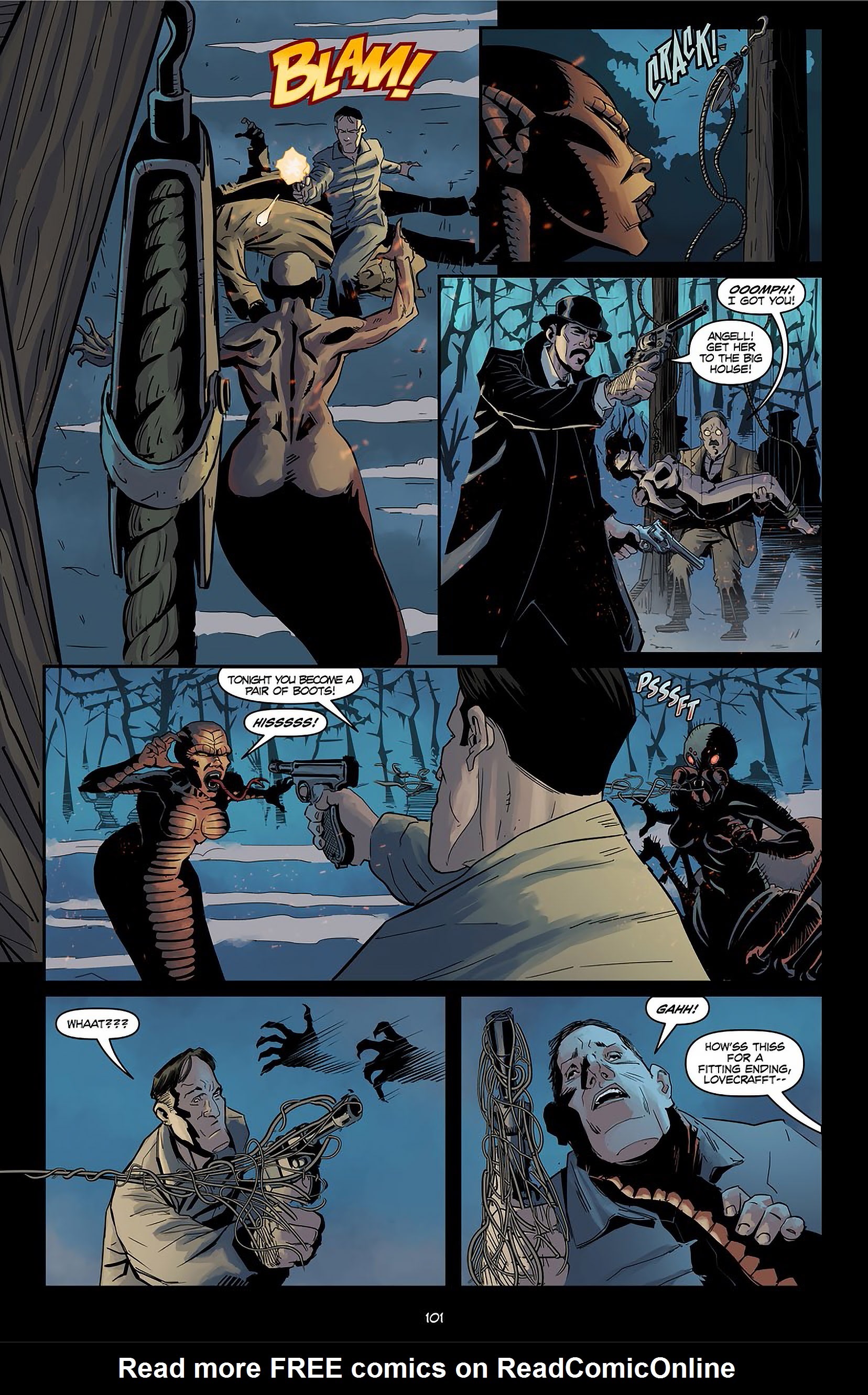 Read online Lovecraft P.I. - The Curious Case of ReAnimator comic -  Issue # TPB - 101