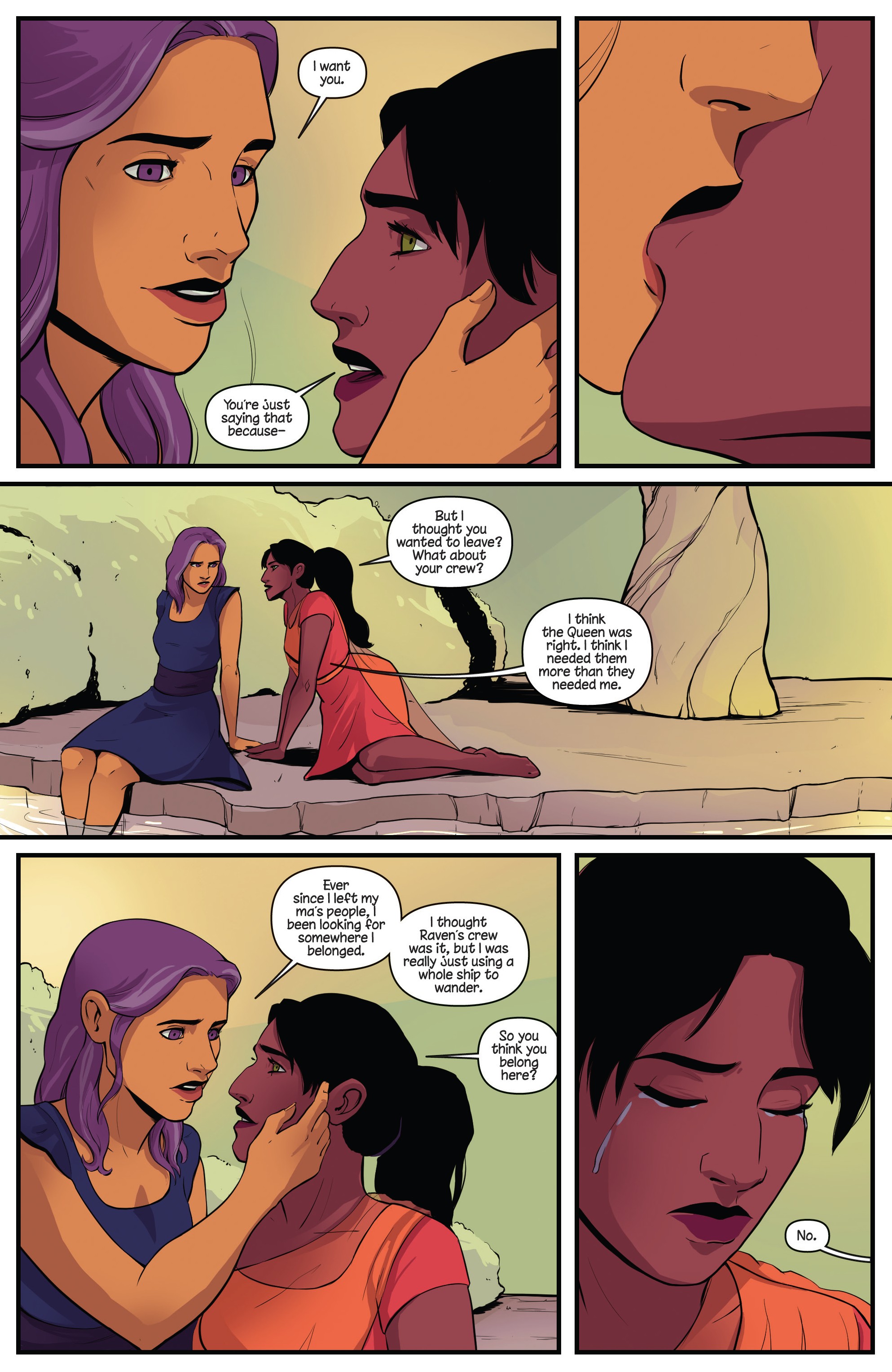 Read online Princeless Raven Year Two: Love and Revenge comic -  Issue # _TPB Get Lost Together - 50