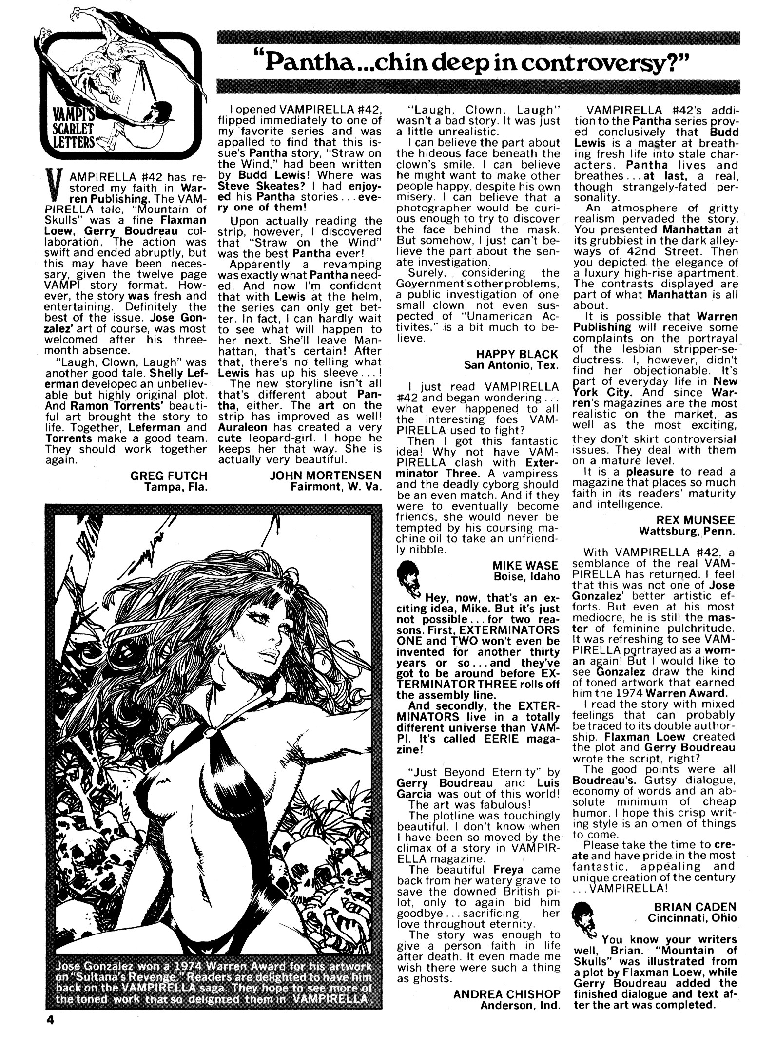 Read online Vampirella (1969) comic -  Issue #44 - 4