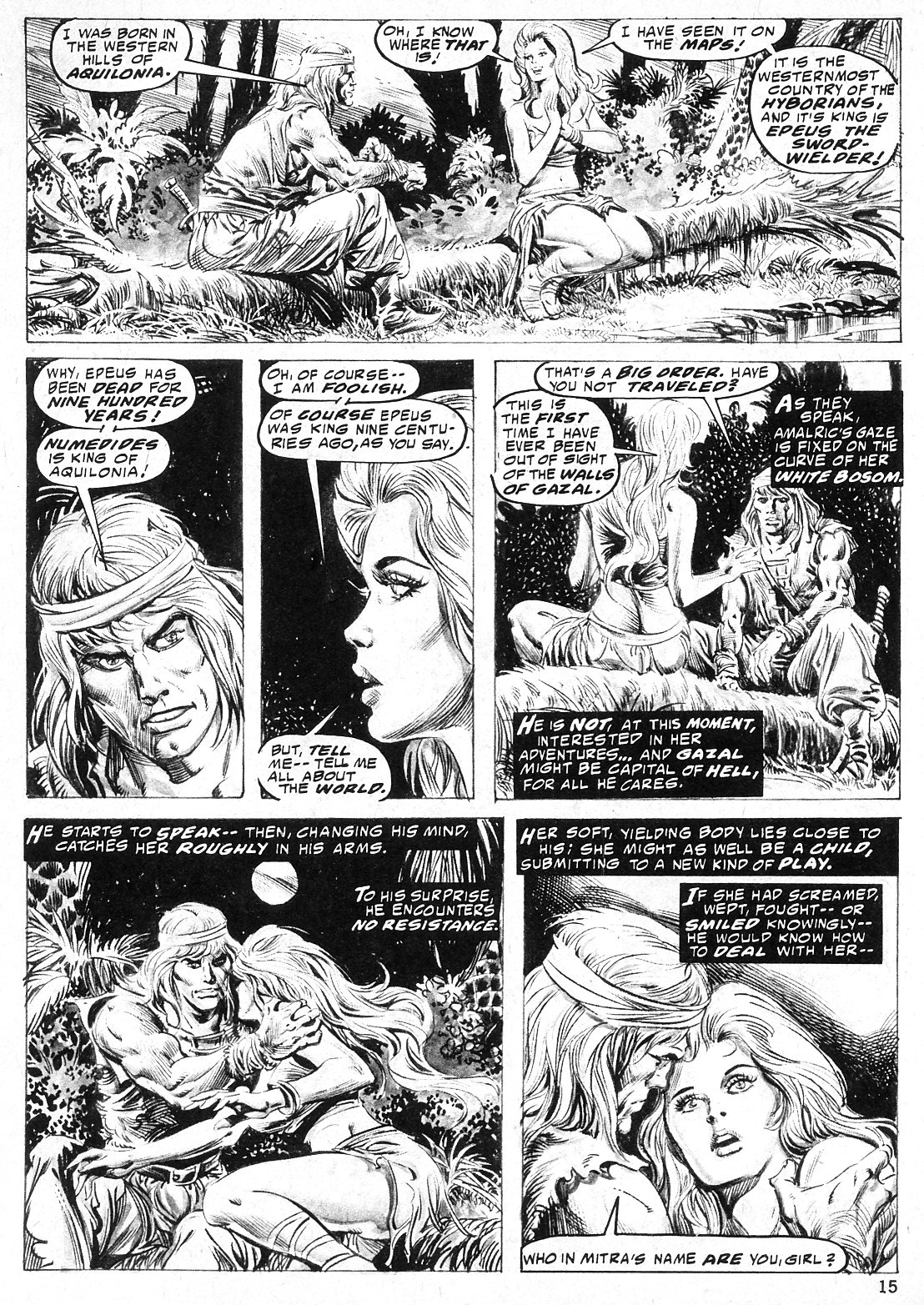 Read online The Savage Sword Of Conan comic -  Issue #21 - 15
