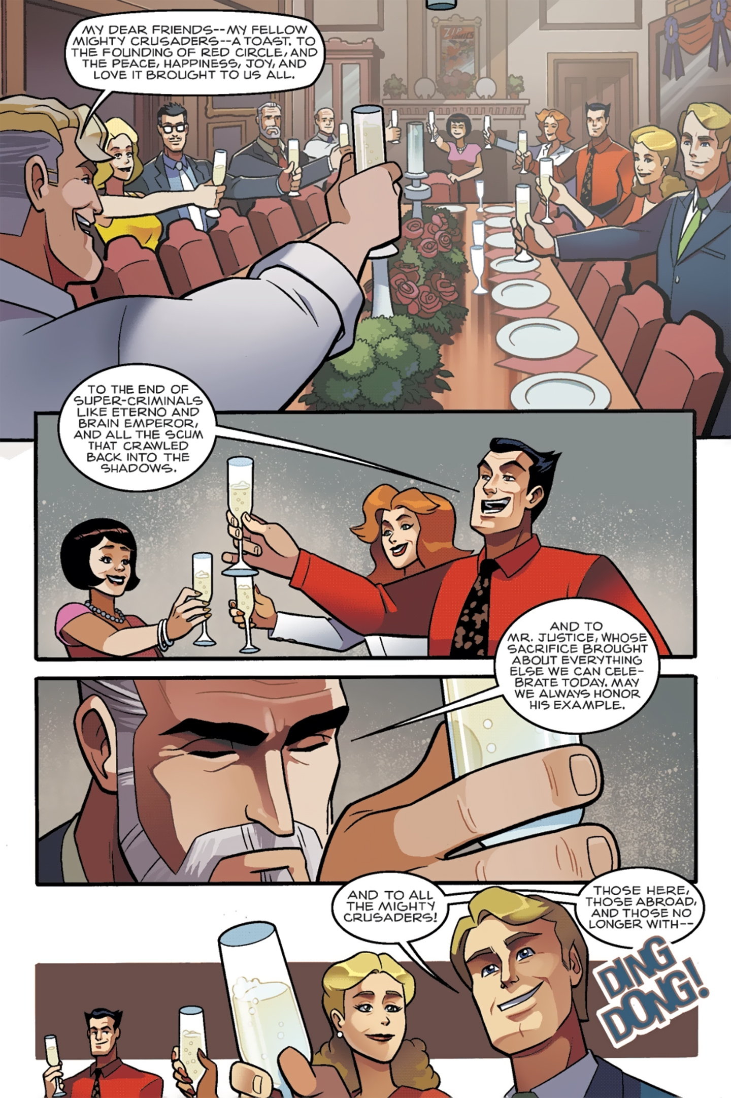 Read online New Crusaders: Rise Of The Heroes comic -  Issue #1 - Act II - 4