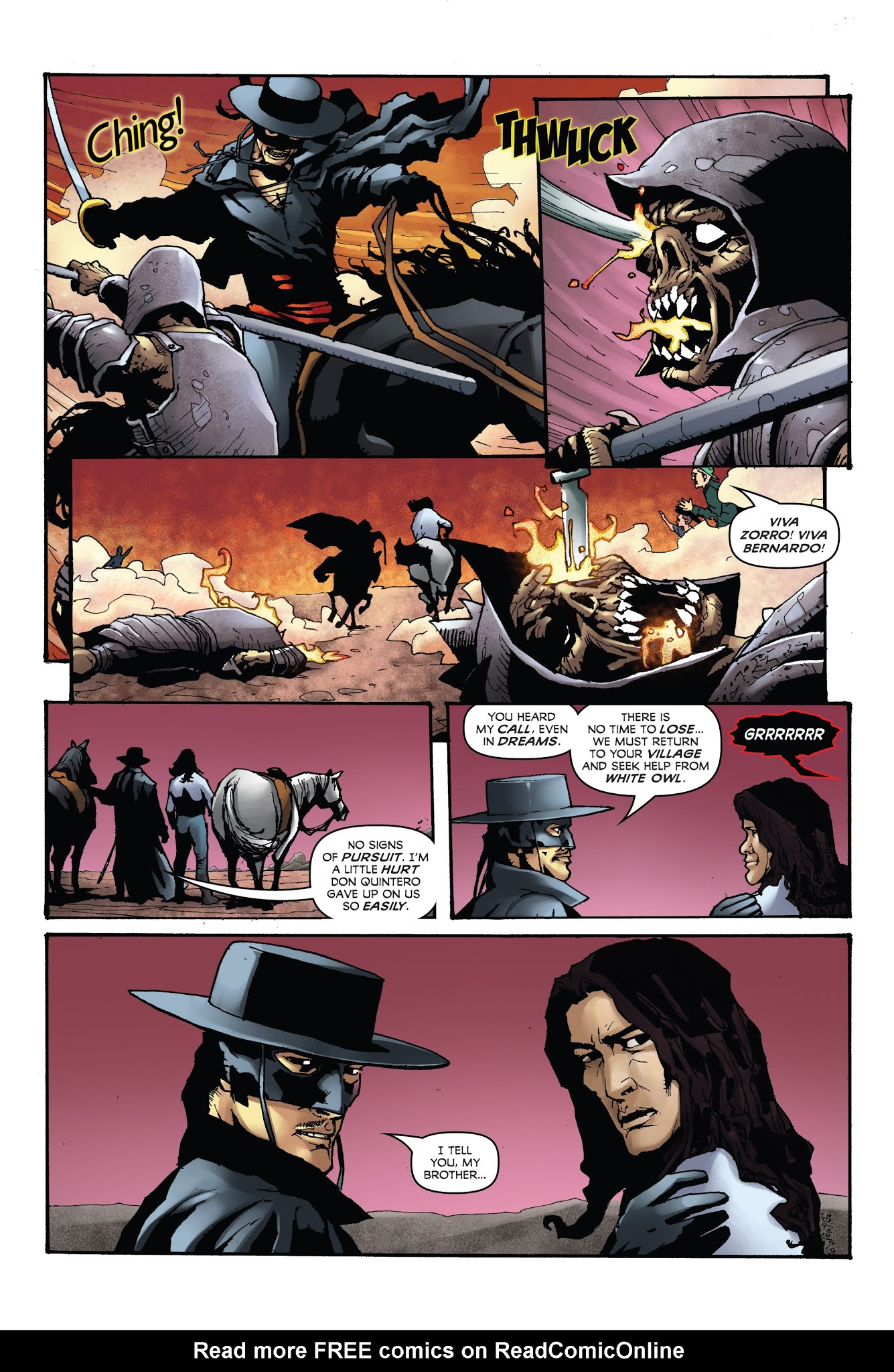 Read online Zorro: Swords of Hell comic -  Issue #2 - 21