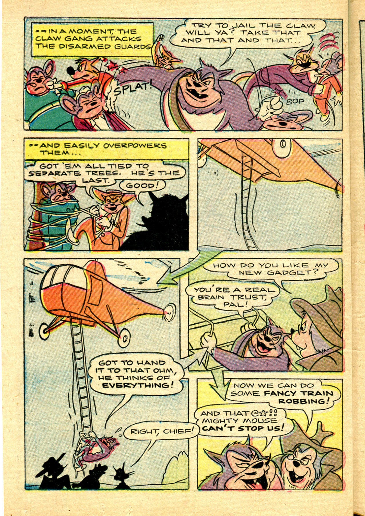 Read online Paul Terry's Mighty Mouse Comics comic -  Issue #44 - 86